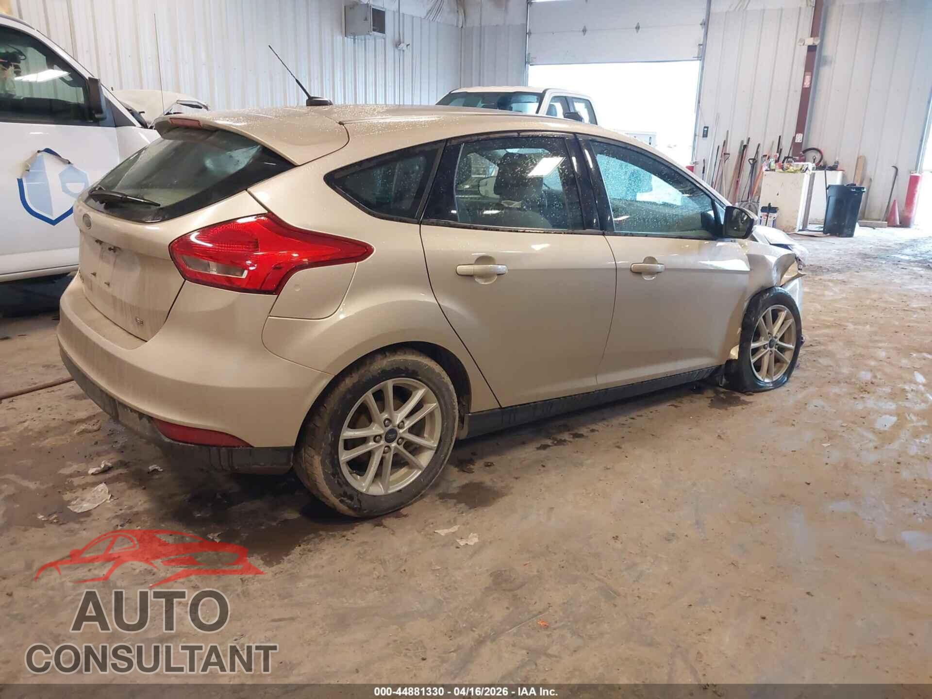 FORD FOCUS 2017 - 1FADP3K23HL217524