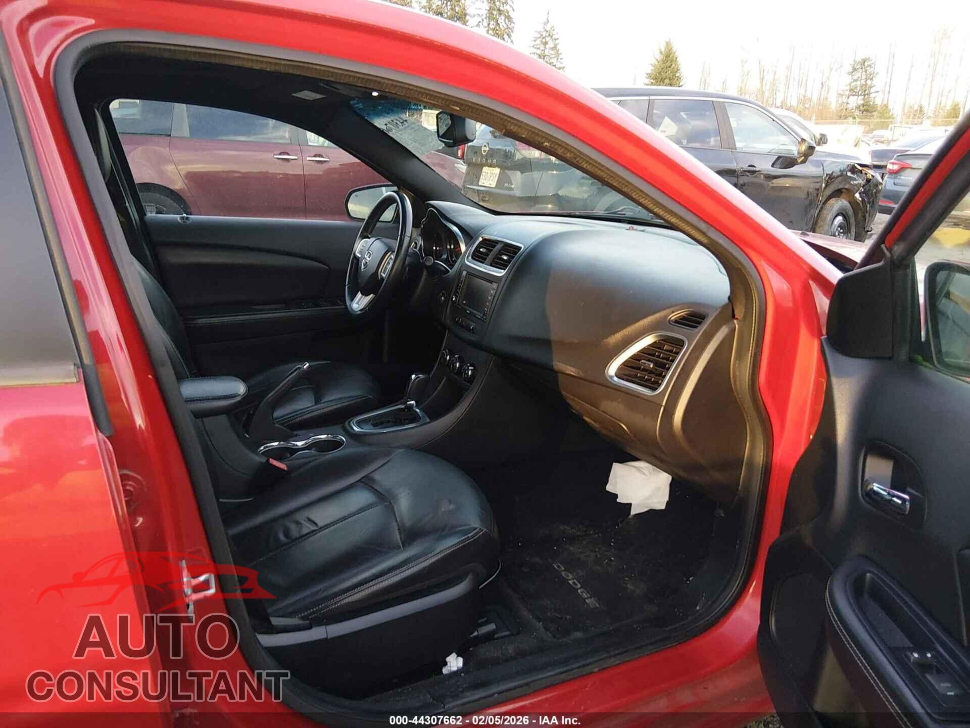 DODGE AVENGER 2013 - 1C3CDZCB5DN689369