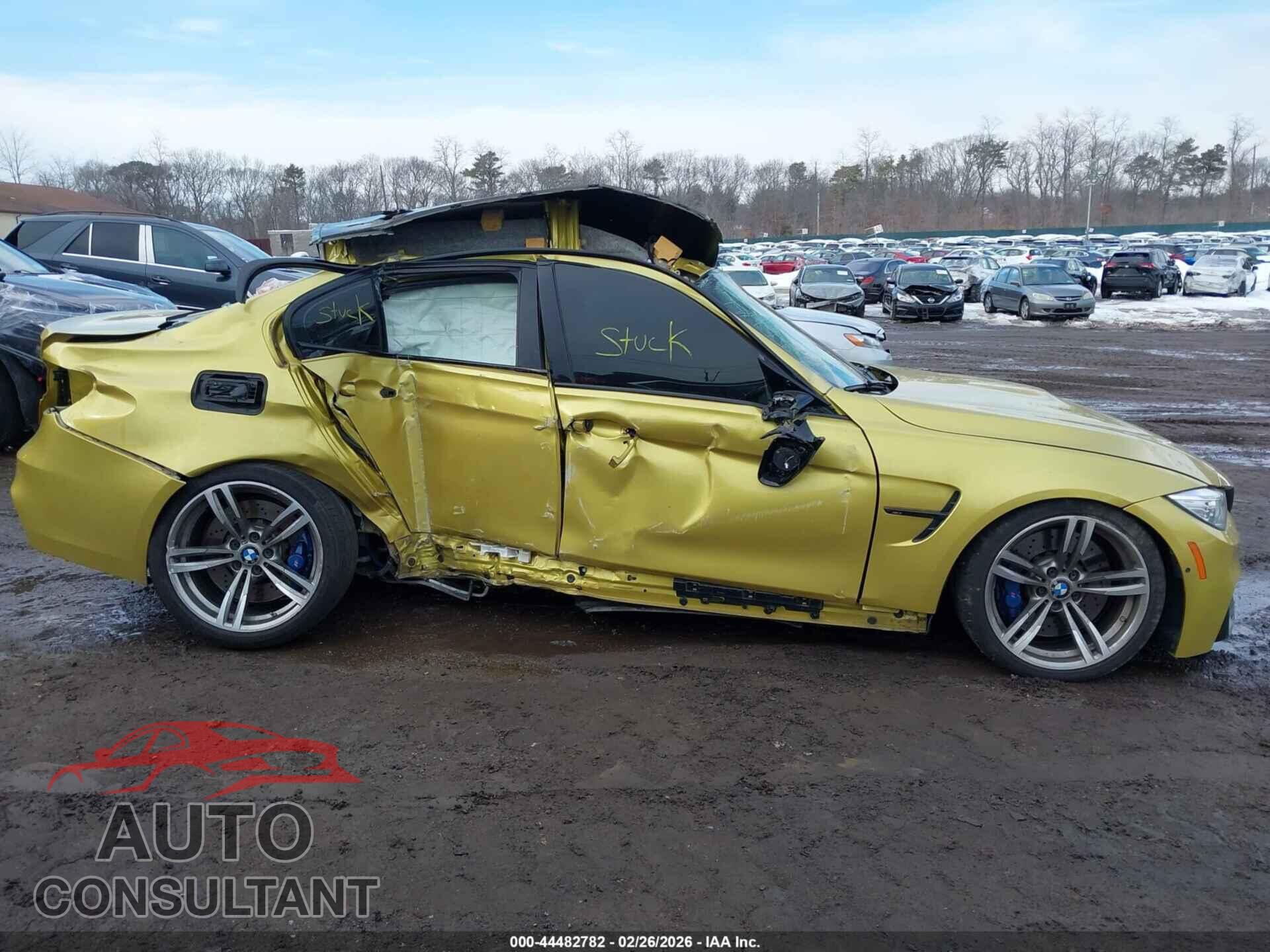 BMW M3 2016 - WBS8M9C54G5D30672