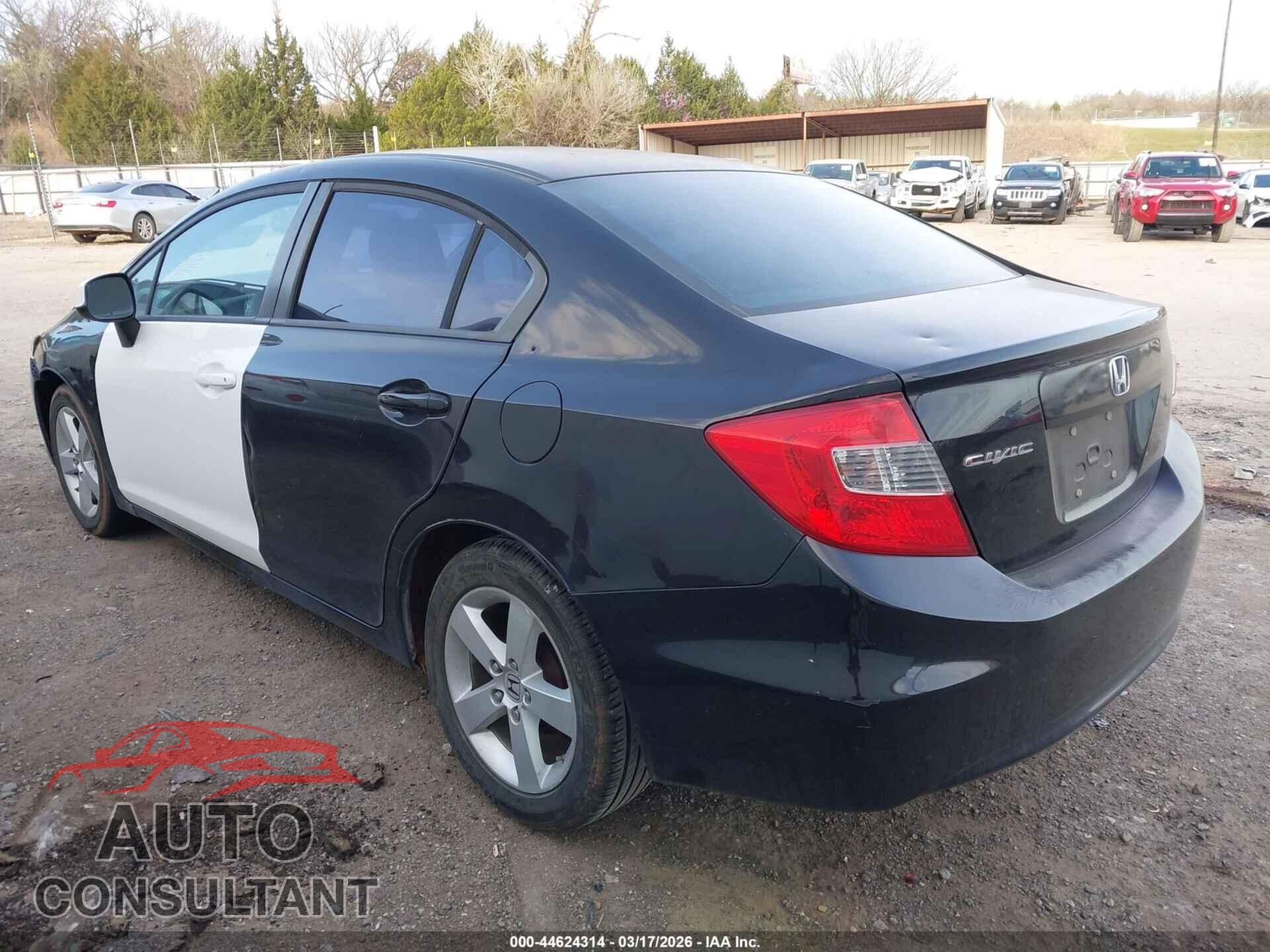 HONDA CIVIC 2012 - 19XFB2F55CE057230