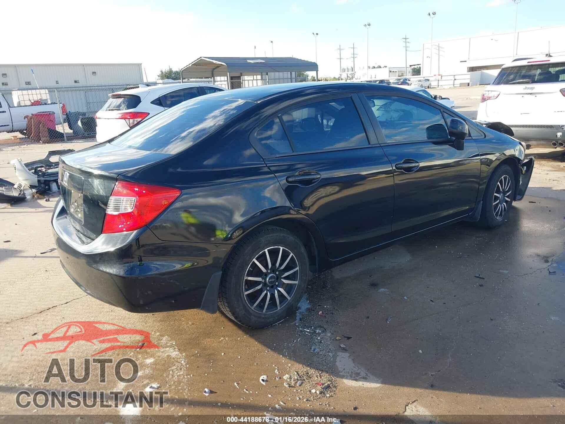 HONDA CIVIC 2012 - 19XFB2F53CE384306