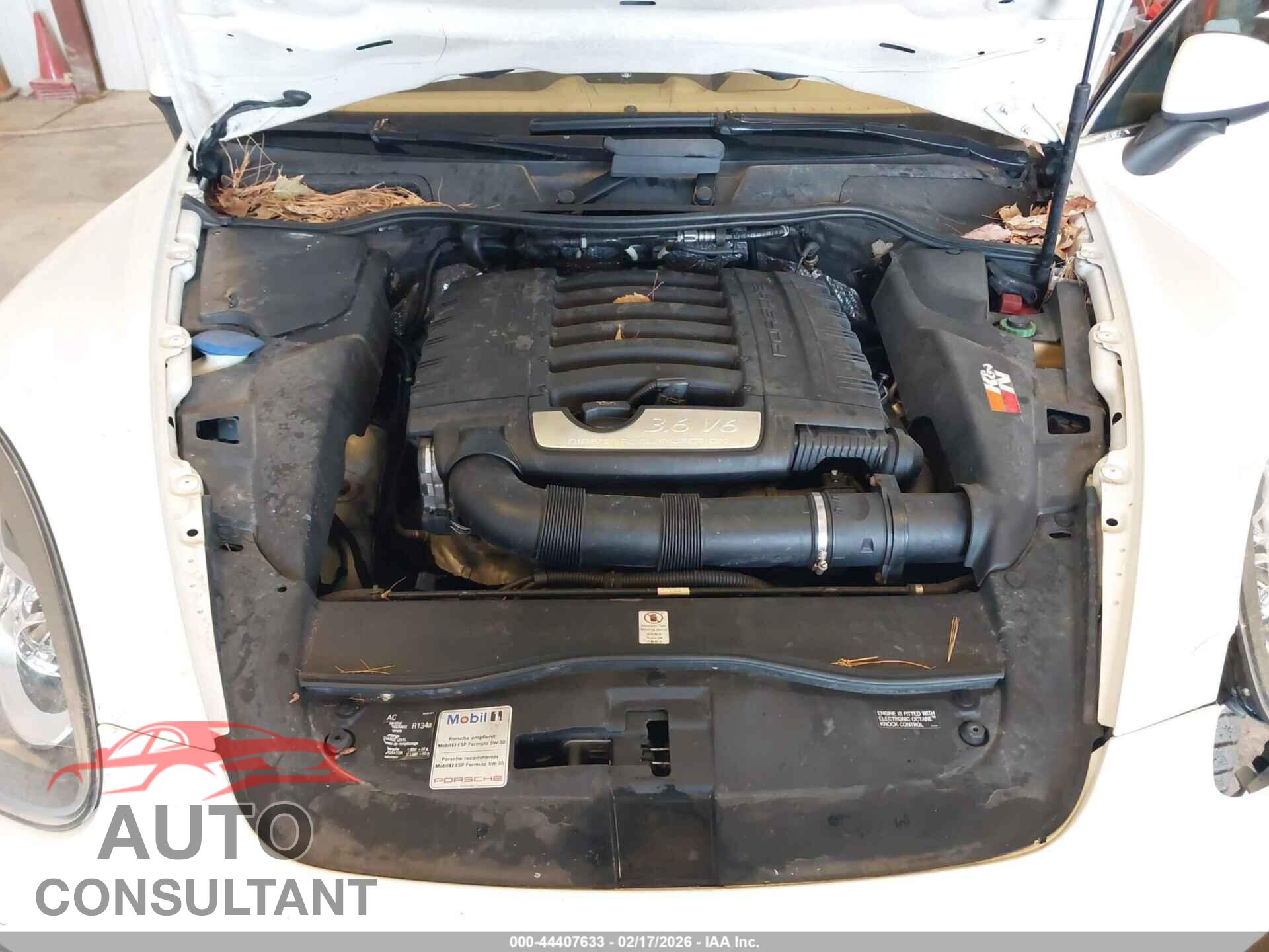 PORSCHE CAYENNE 2011 - WP1AA2A29BLA09910