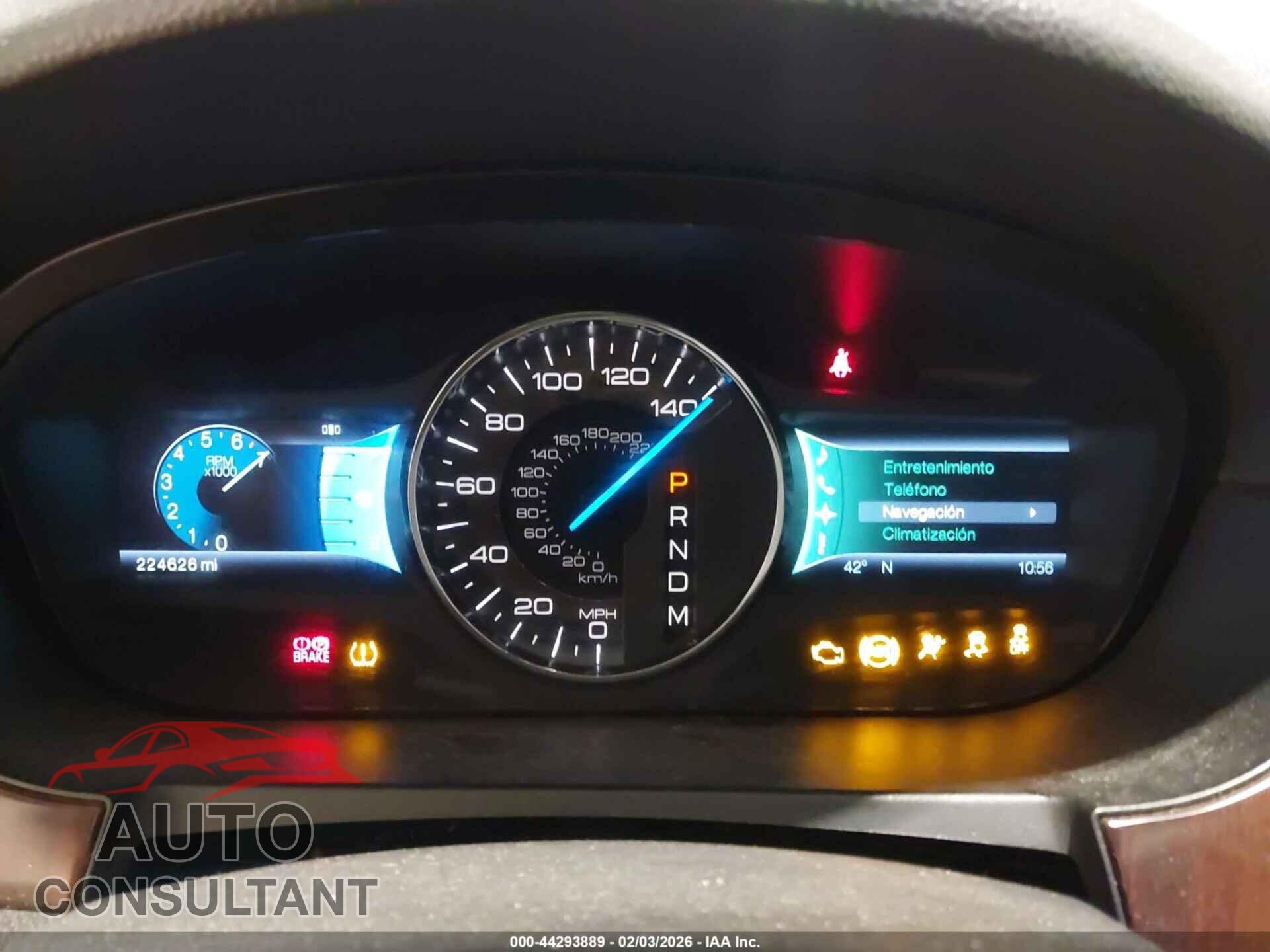 FORD EDGE 2011 - 2FMDK3KC2BBA53574