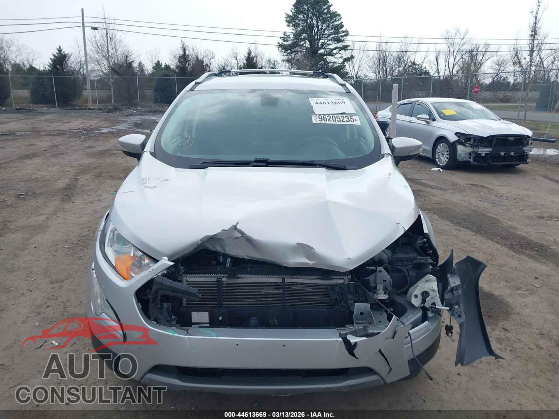 FORD ECOSPORT 2021 - MAJ6S3KL1MC400592