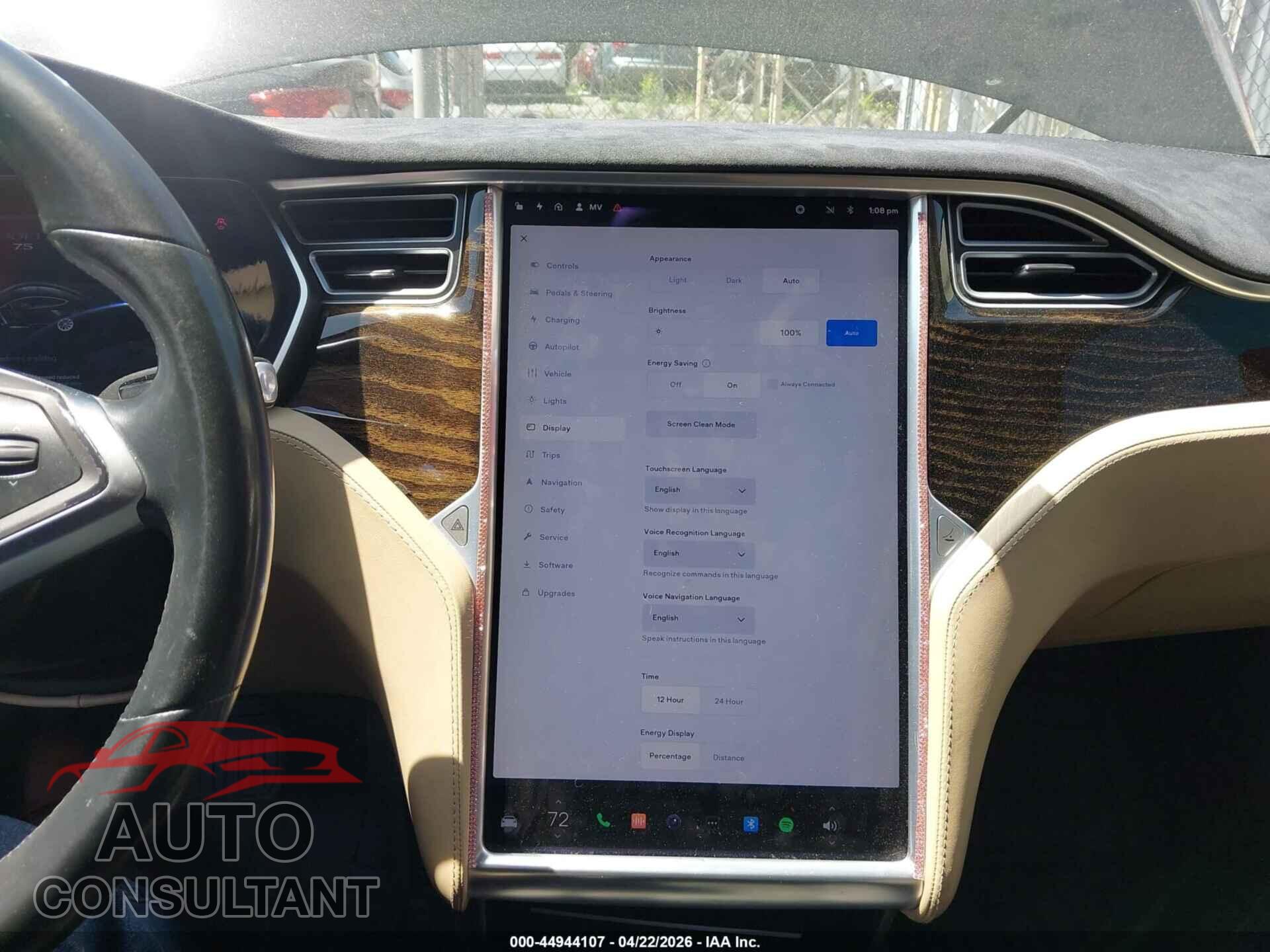 TESLA MODEL S 2016 - 5YJSA1E15GF170931