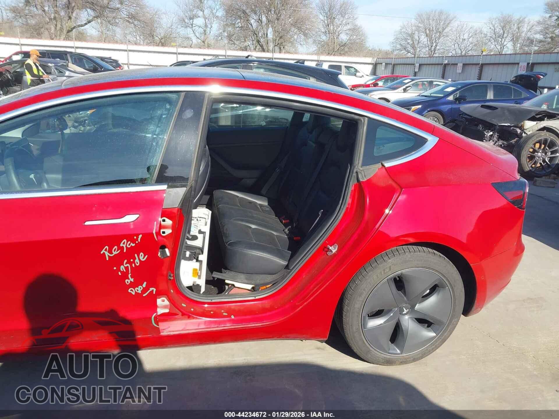 TESLA MODEL 3 2019 - 5YJ3E1EA4KF428146