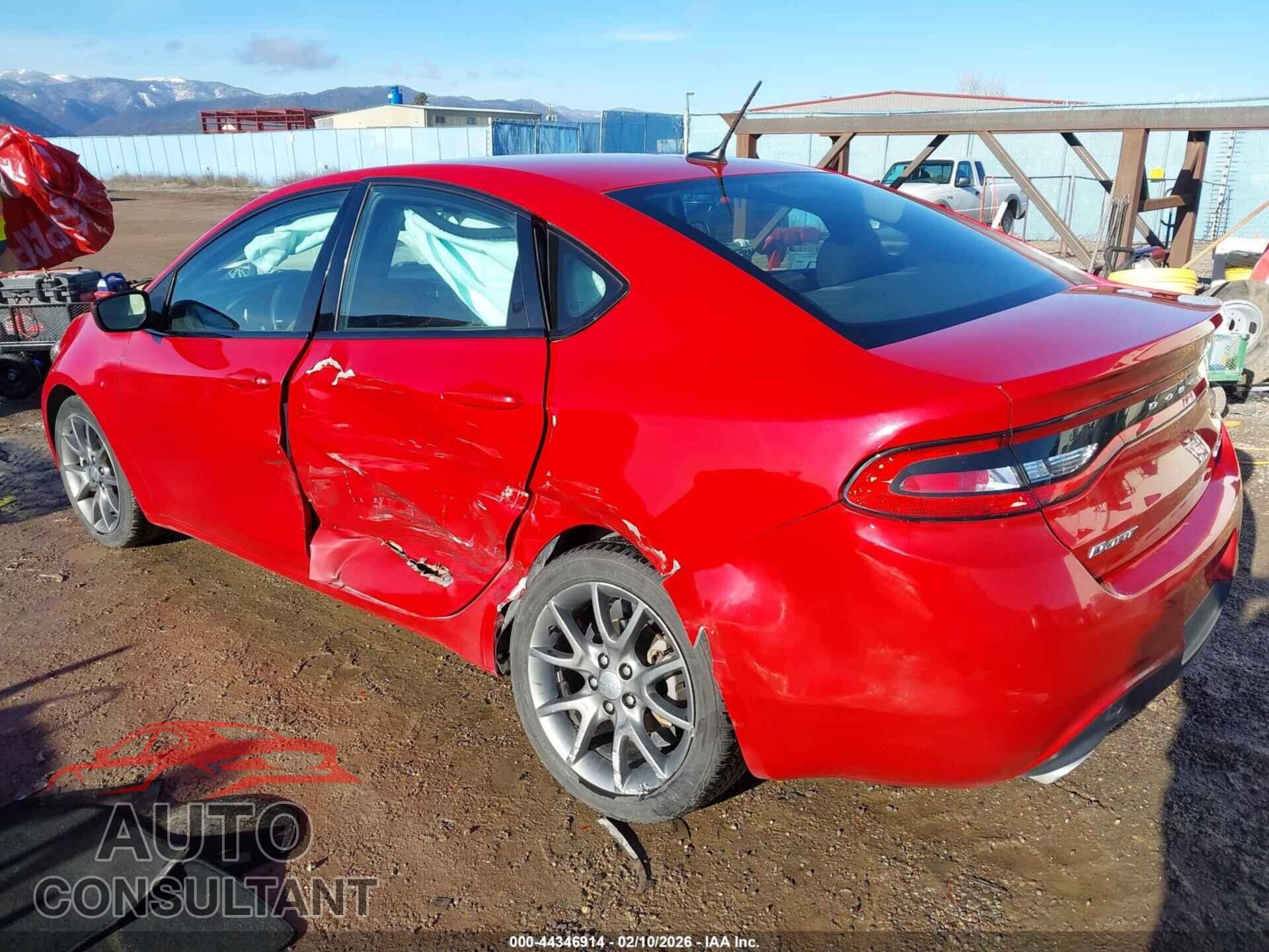 DODGE DART 2013 - 1C3CDFBAXDD296612