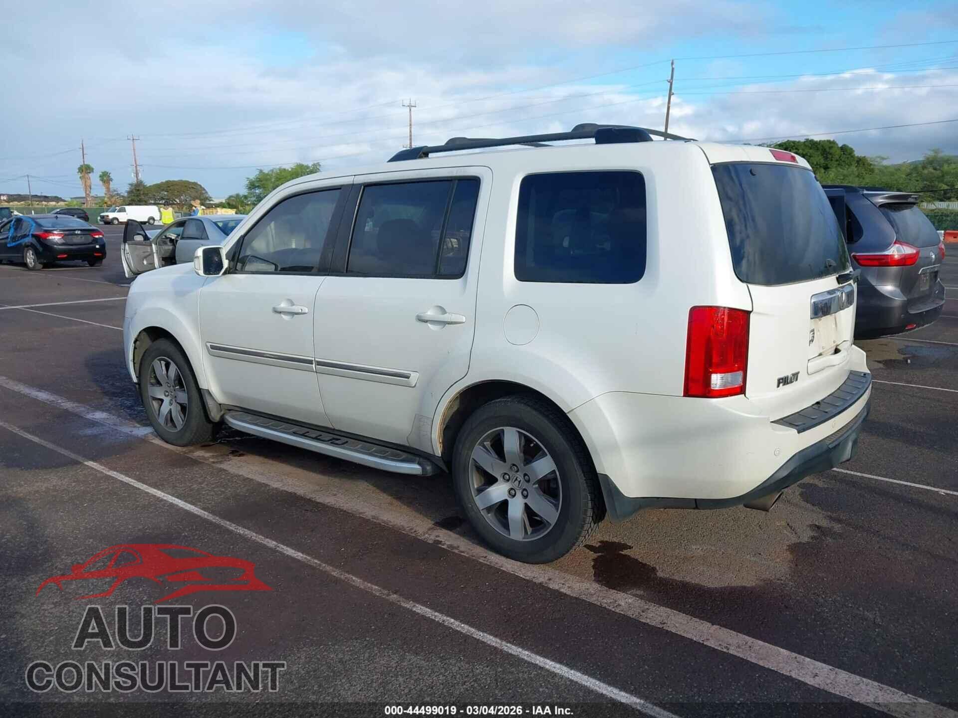 HONDA PILOT 2012 - 5FNYF3H95CB024242