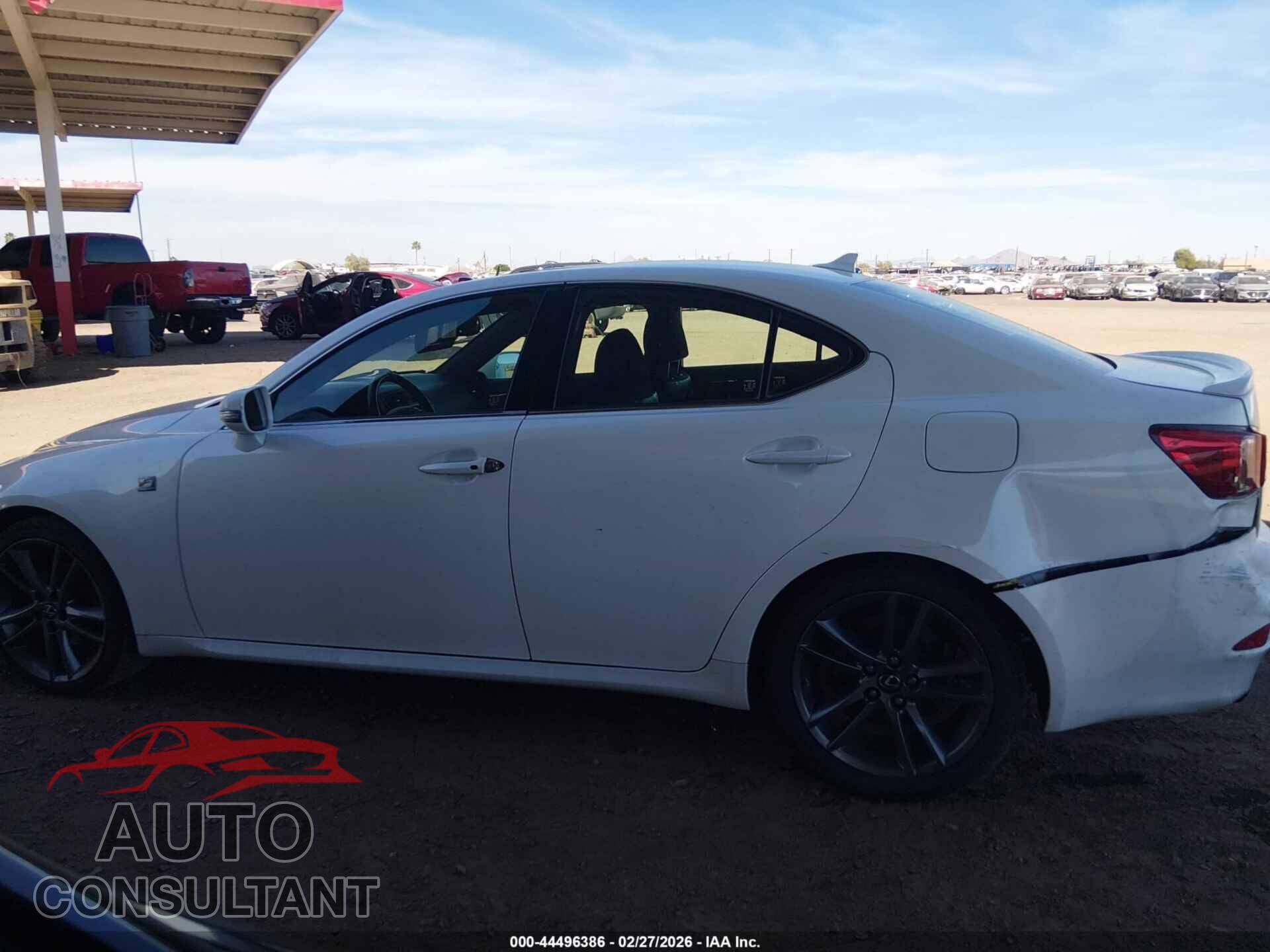 LEXUS IS 250 2013 - JTHBF5C29D5191720