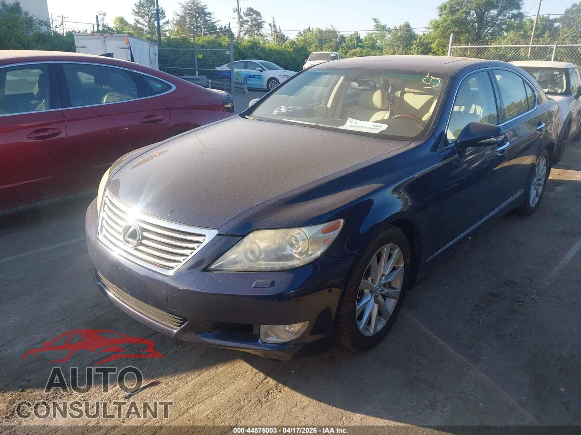 LEXUS LS 460 2011 - JTHCL5EF8B5009595