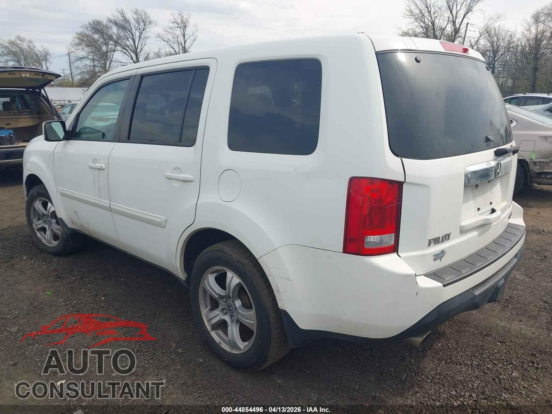 HONDA PILOT 2012 - 5FNYF4H53CB046520