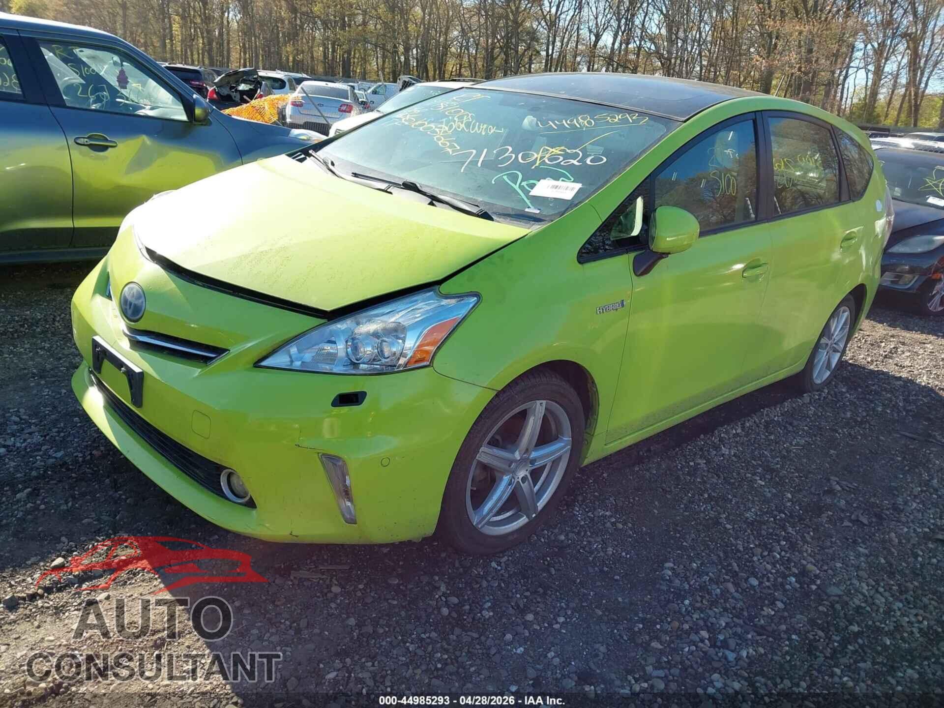 TOYOTA PRIUS V 2014 - JTDZN3EU2E3344604