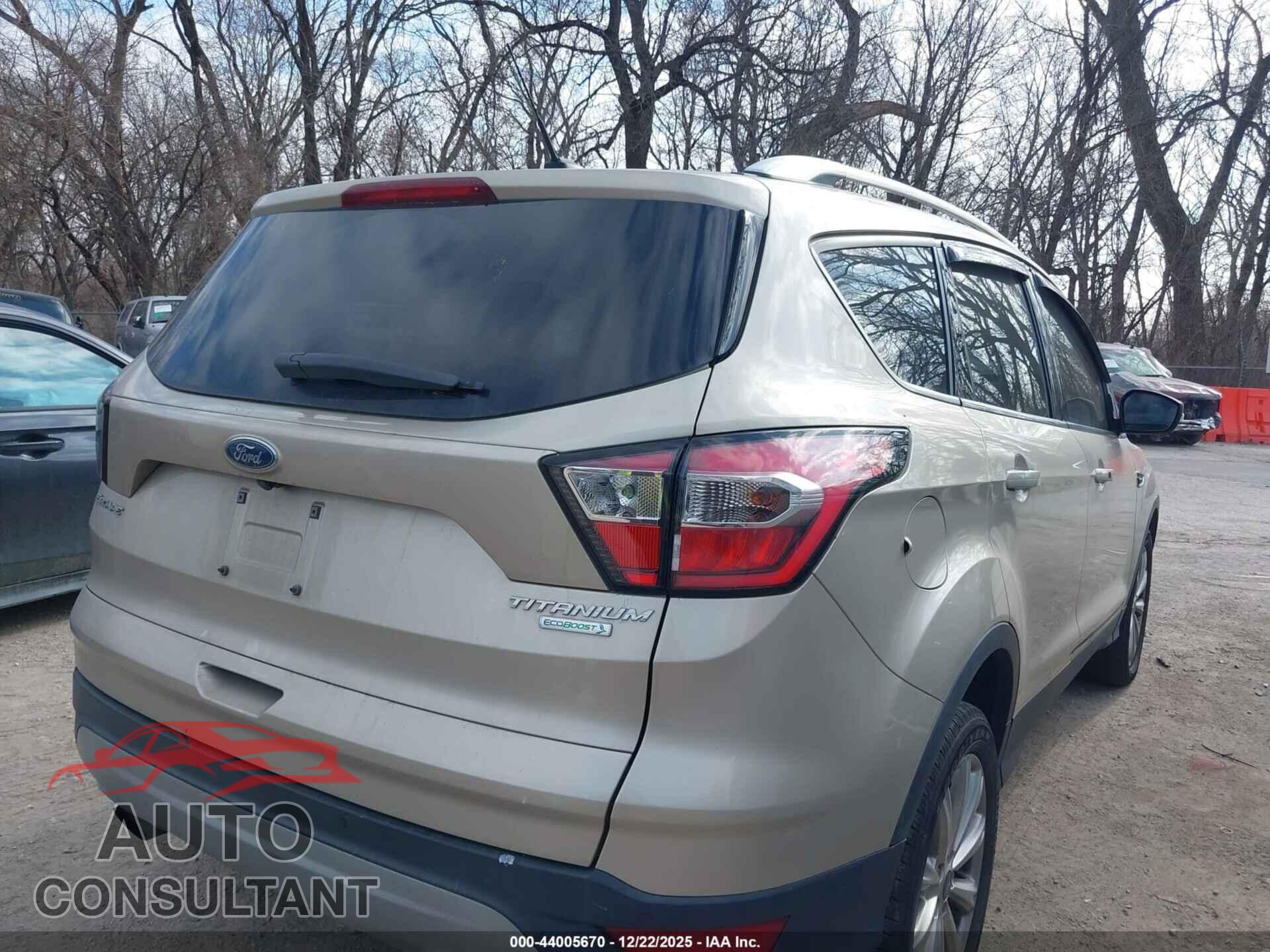 FORD ESCAPE 2017 - 1FMCU0JD7HUB80144