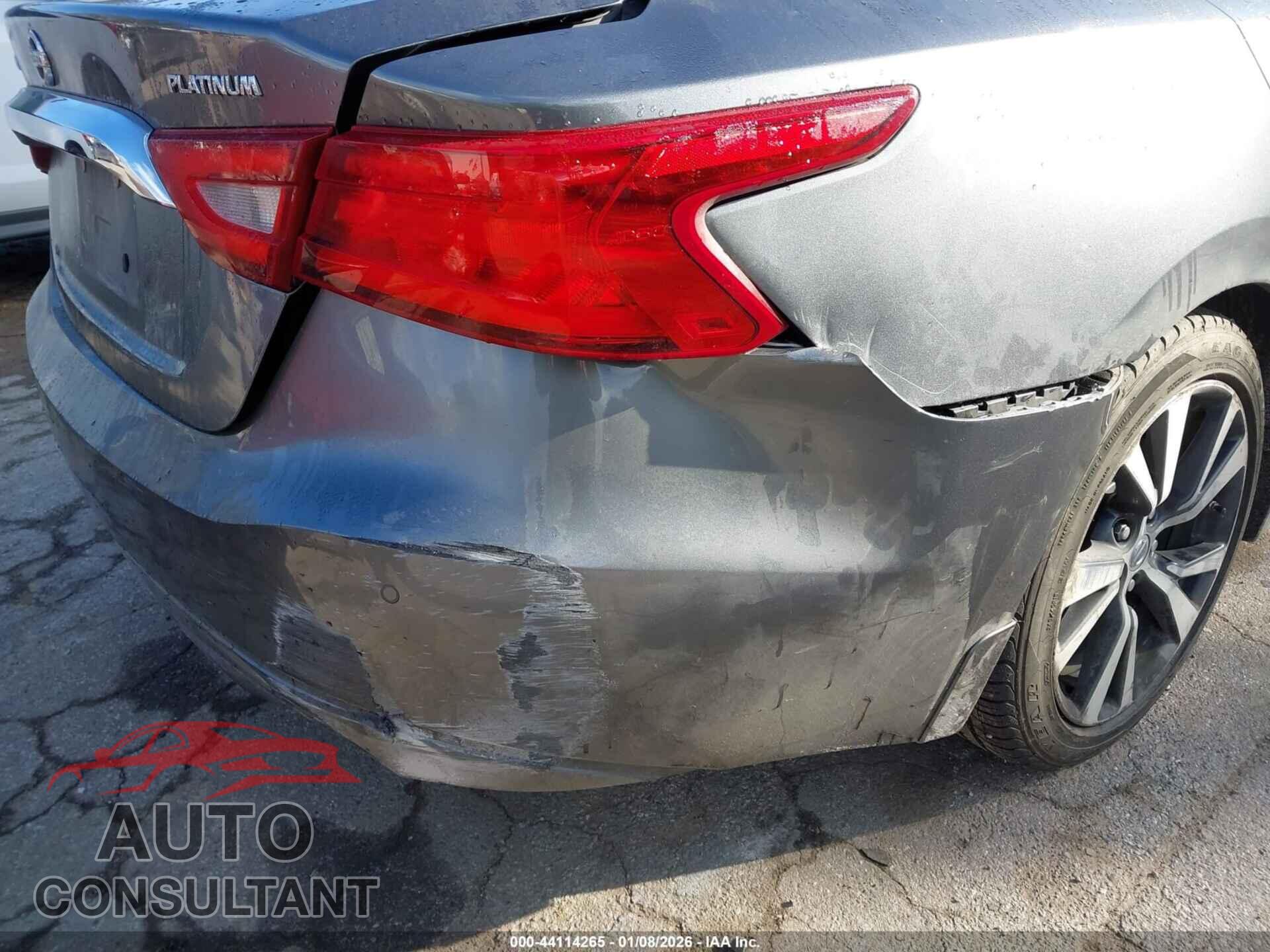 NISSAN MAXIMA 2017 - 1N4AA6AP3HC437913