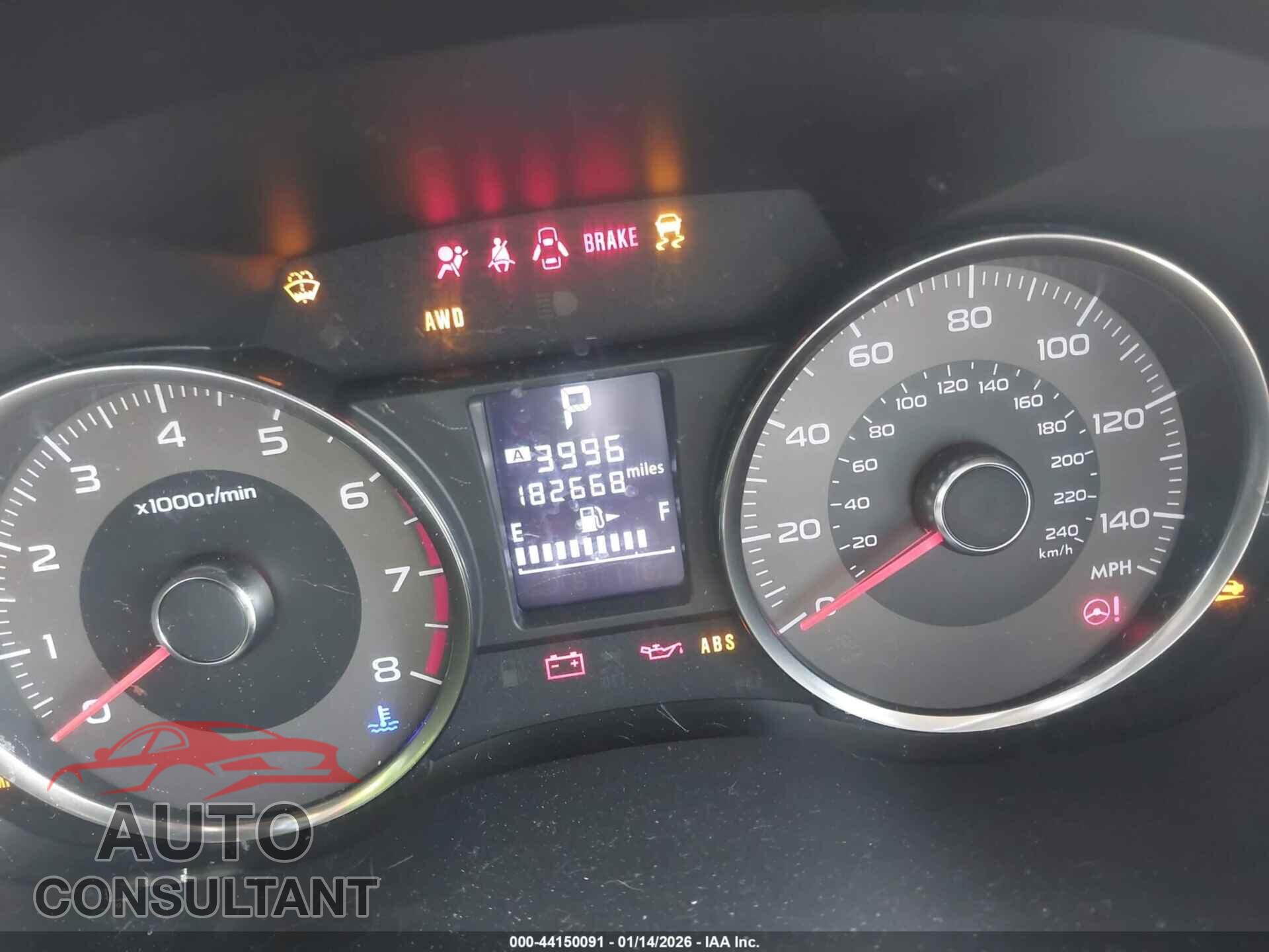 SUBARU FORESTER 2015 - JF2SJAHC8FH577669