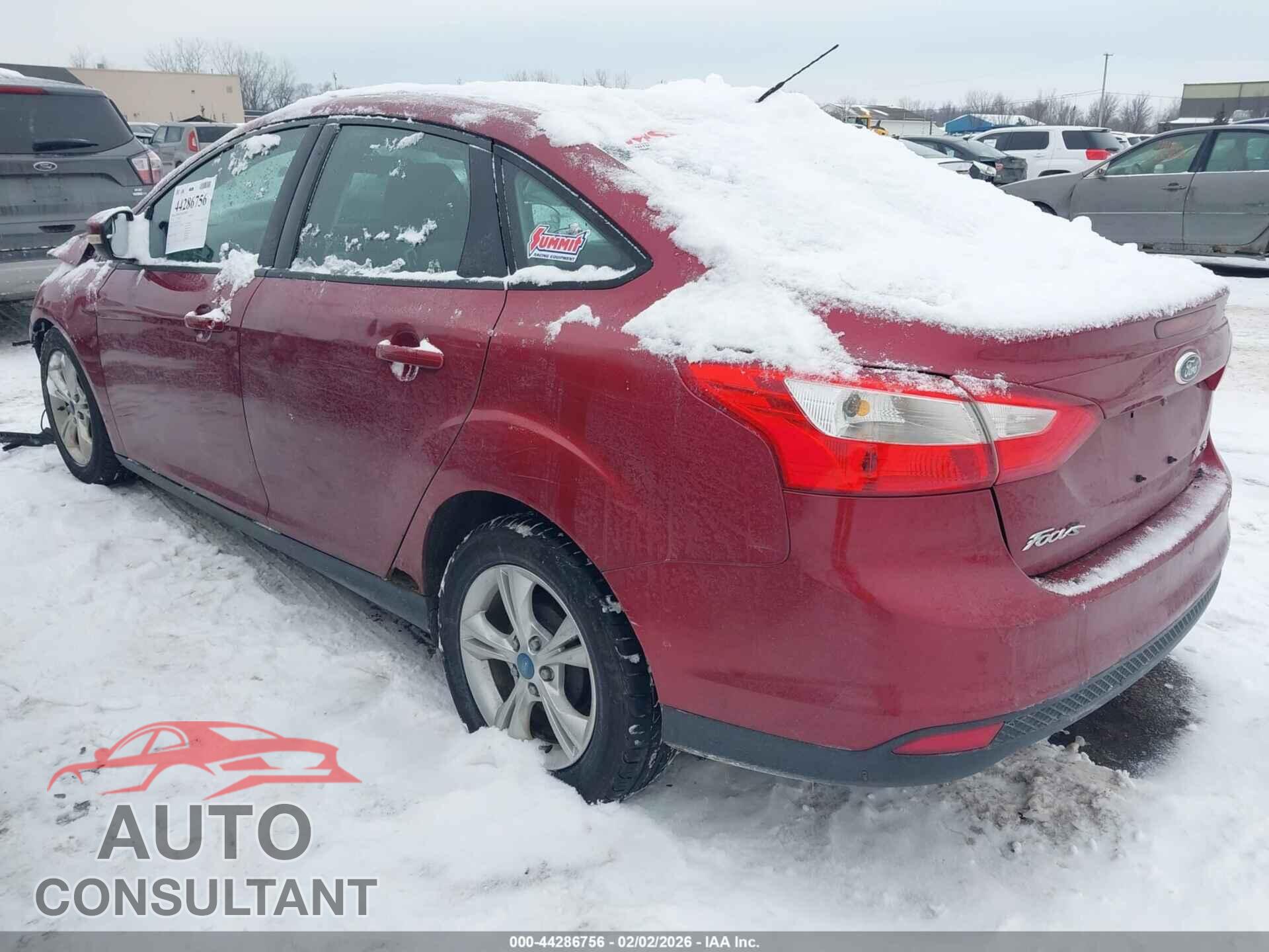 FORD FOCUS 2014 - 1FADP3F28EL122138