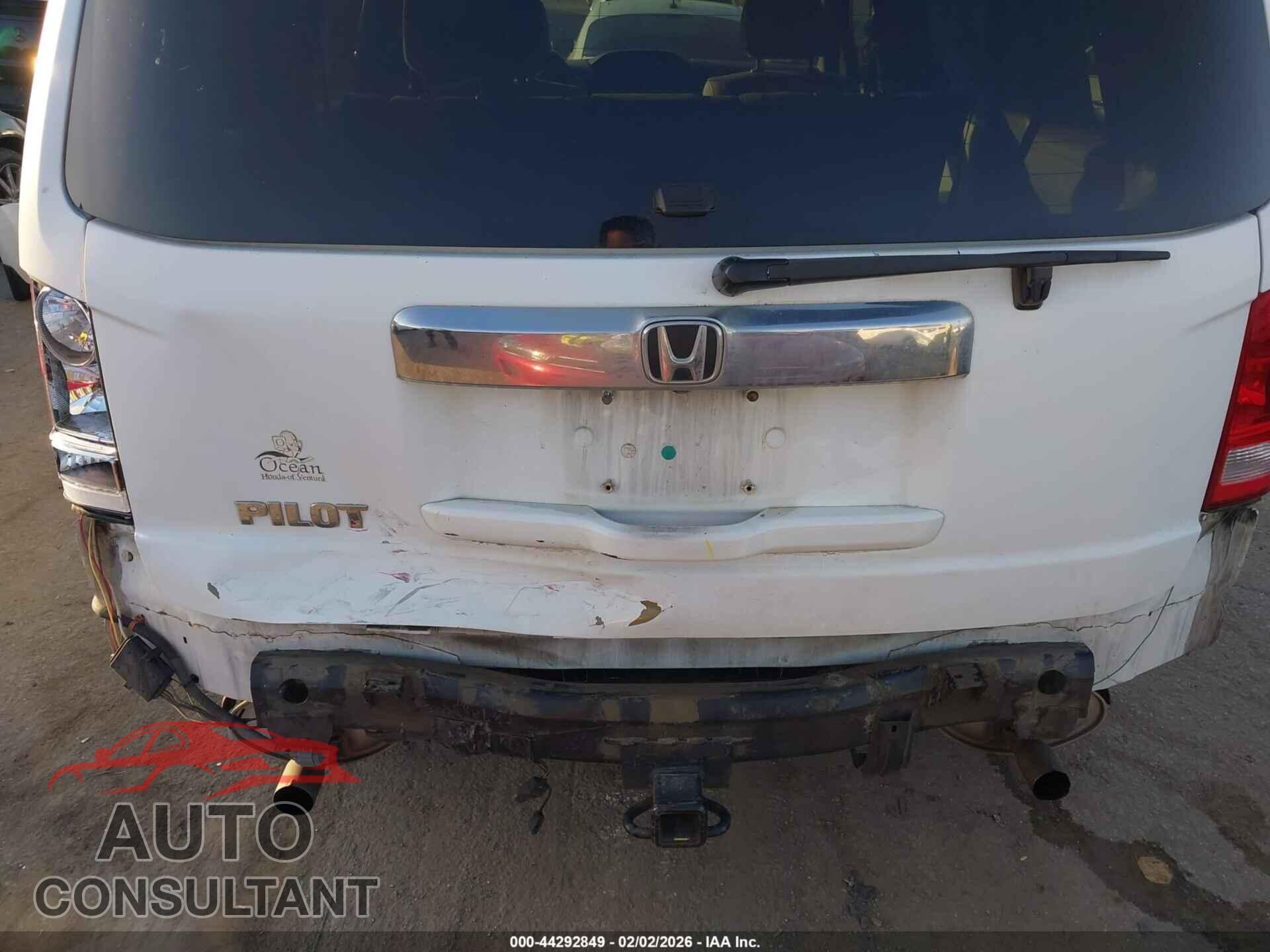 HONDA PILOT 2014 - 5FNYF3H22EB016525