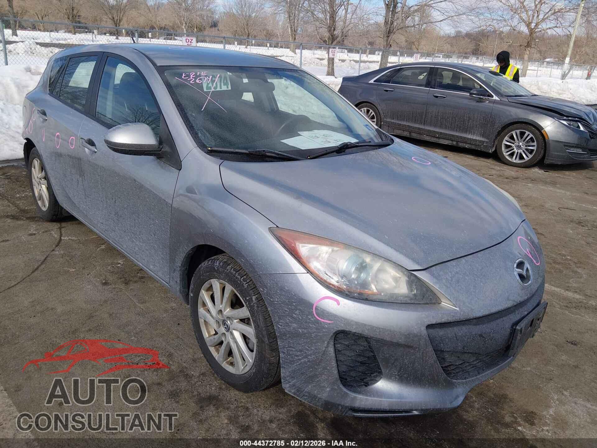 MAZDA MAZDA3 2013 - JM1BL1L71D1751977