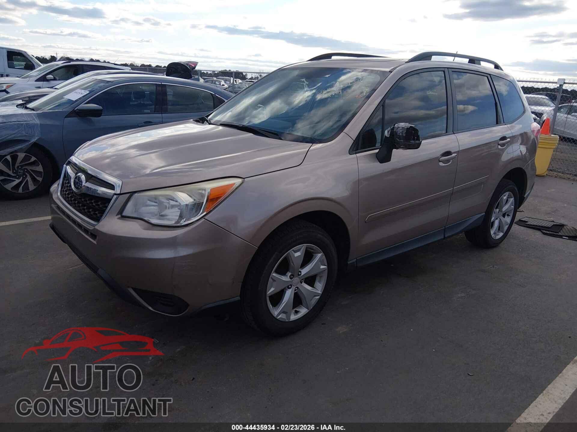 SUBARU FORESTER 2015 - JF2SJADC0FH404900