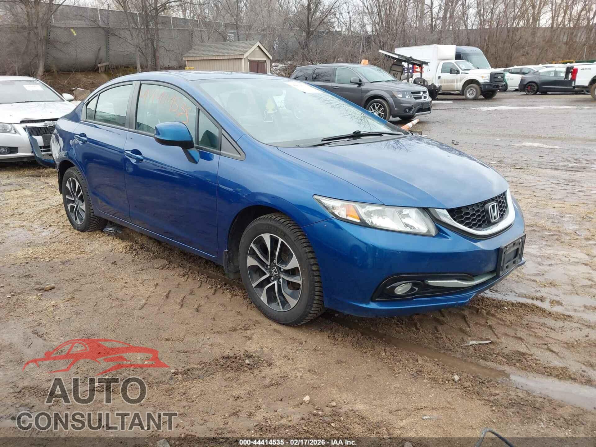 HONDA CIVIC 2013 - 19XFB2F90DF080364