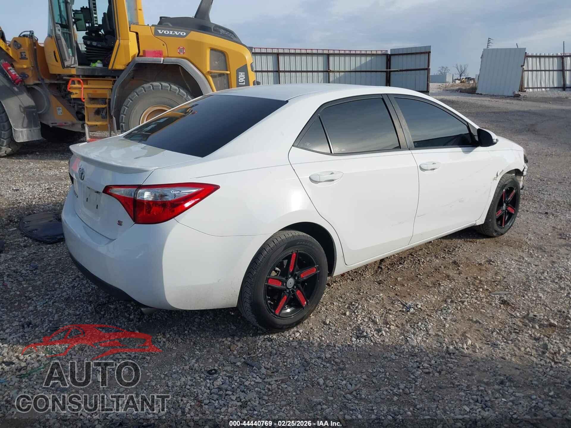 TOYOTA COROLLA 2016 - 5YFBURHE5GP397982