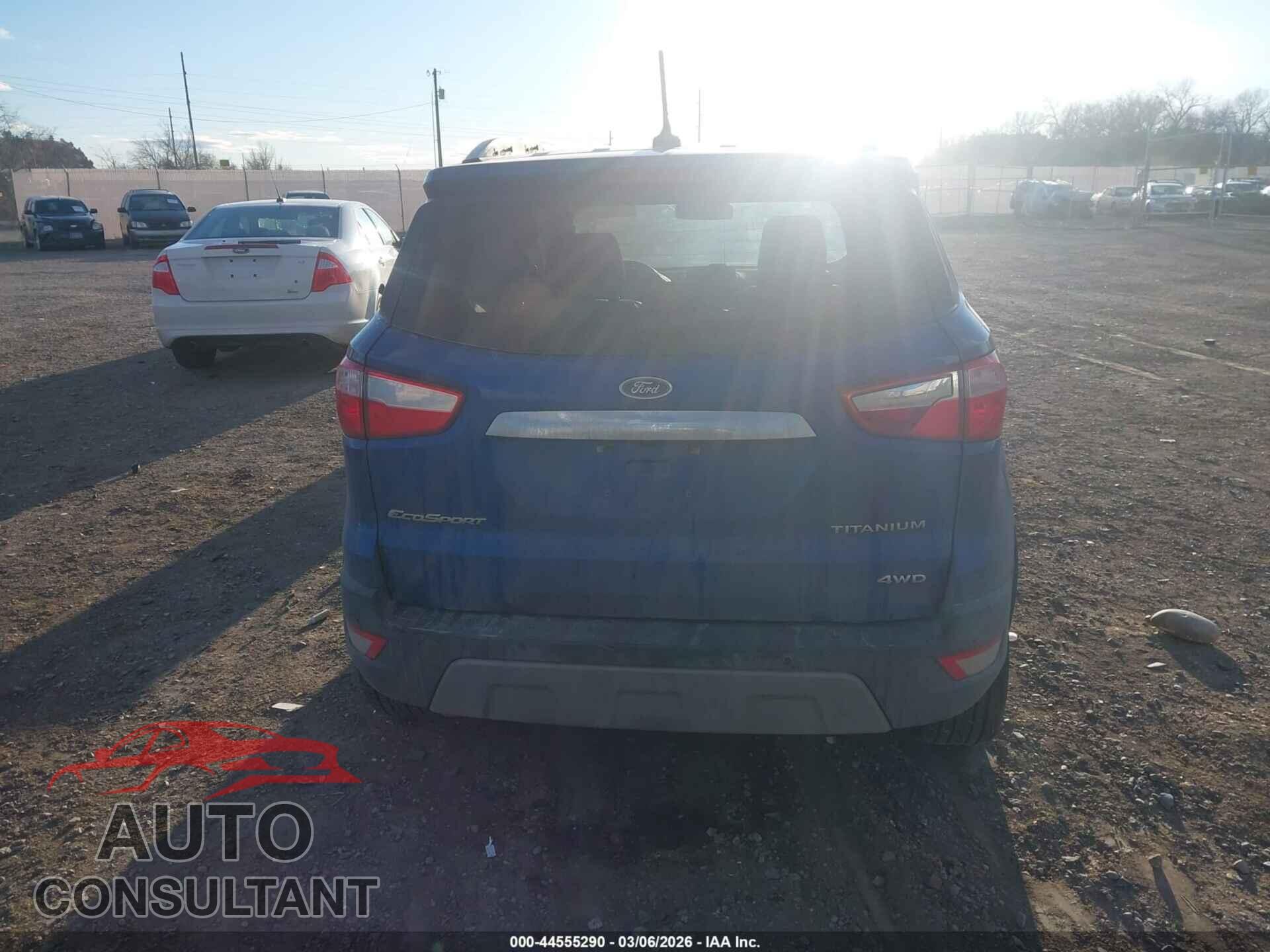 FORD ECOSPORT 2020 - MAJ6S3KLXLC311179