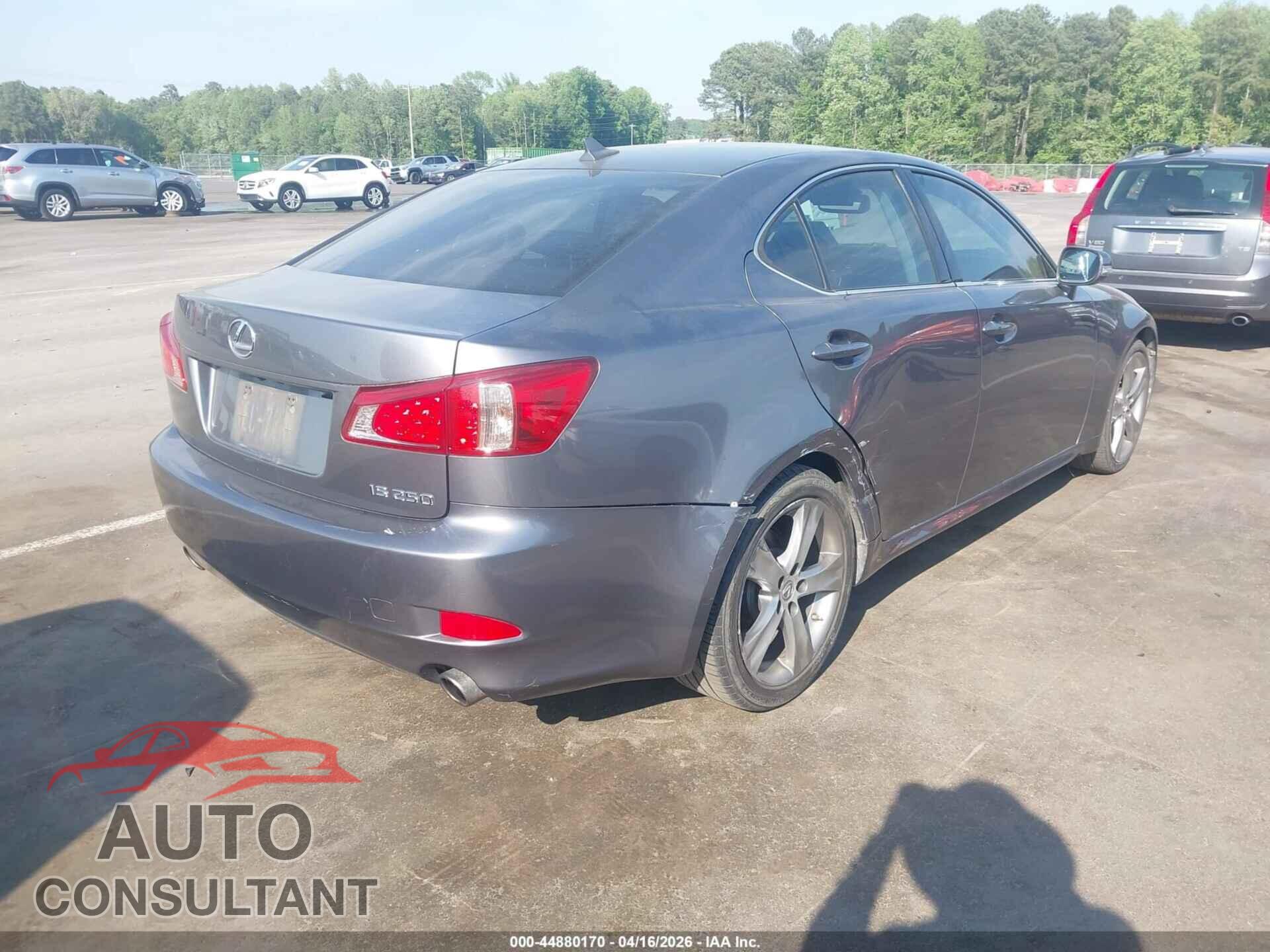LEXUS IS 250 2013 - JTHBF5C26D5191495