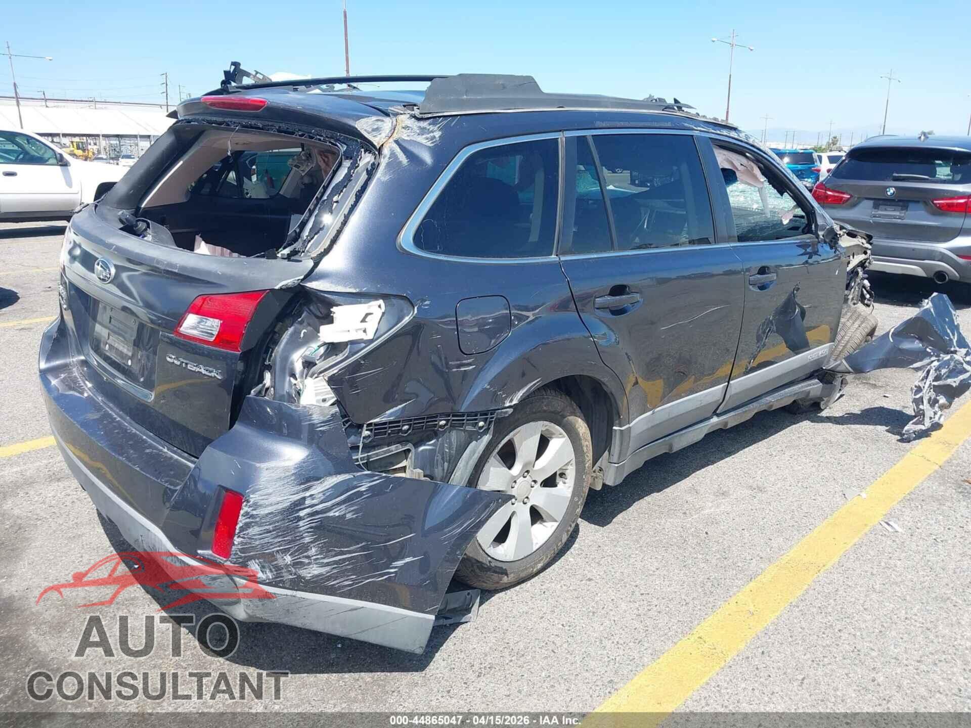 SUBARU OUTBACK 2012 - 4S4BRCCC2C3291928