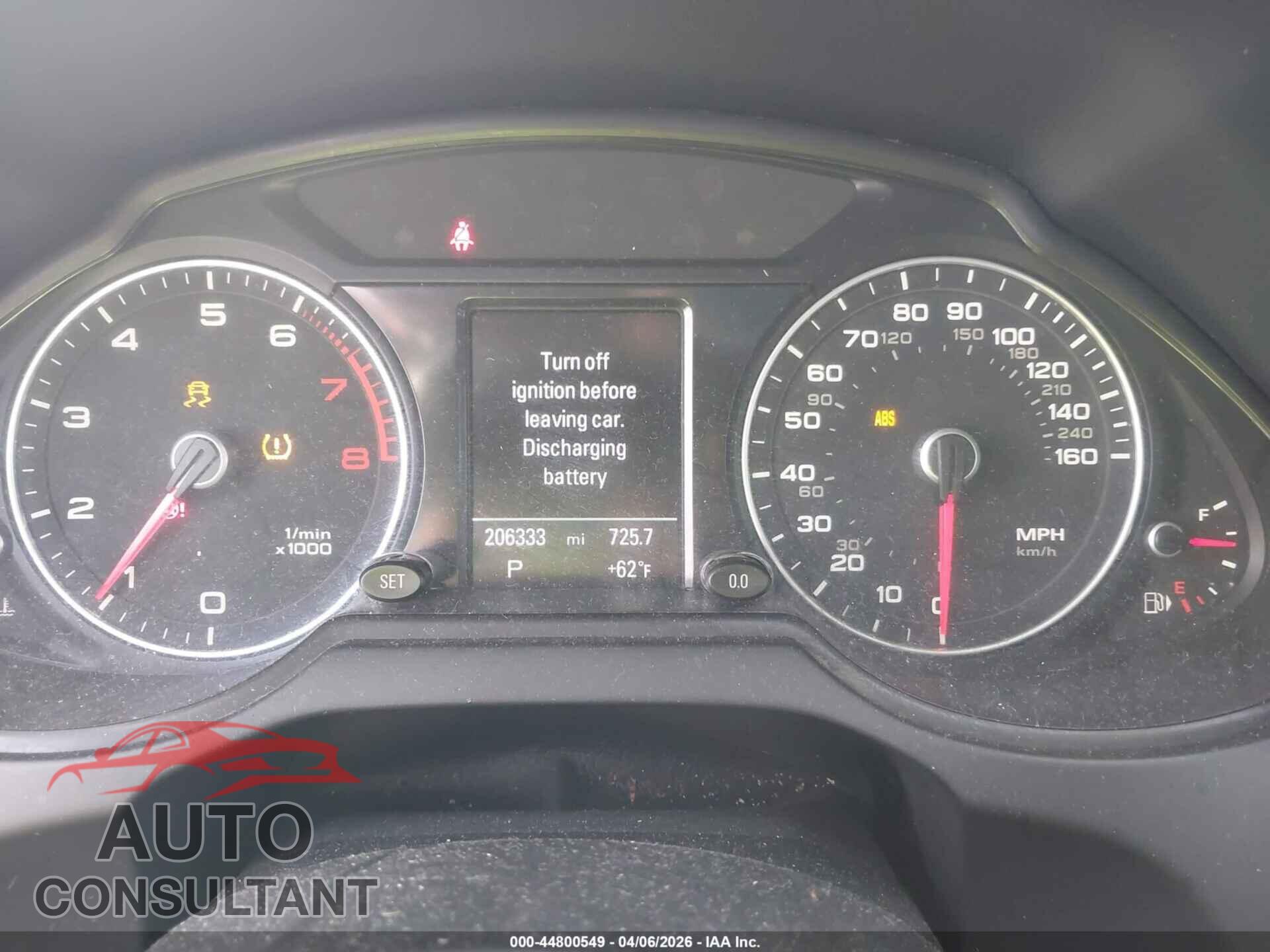 AUDI Q5 2013 - WA1LFAFP3DA042484