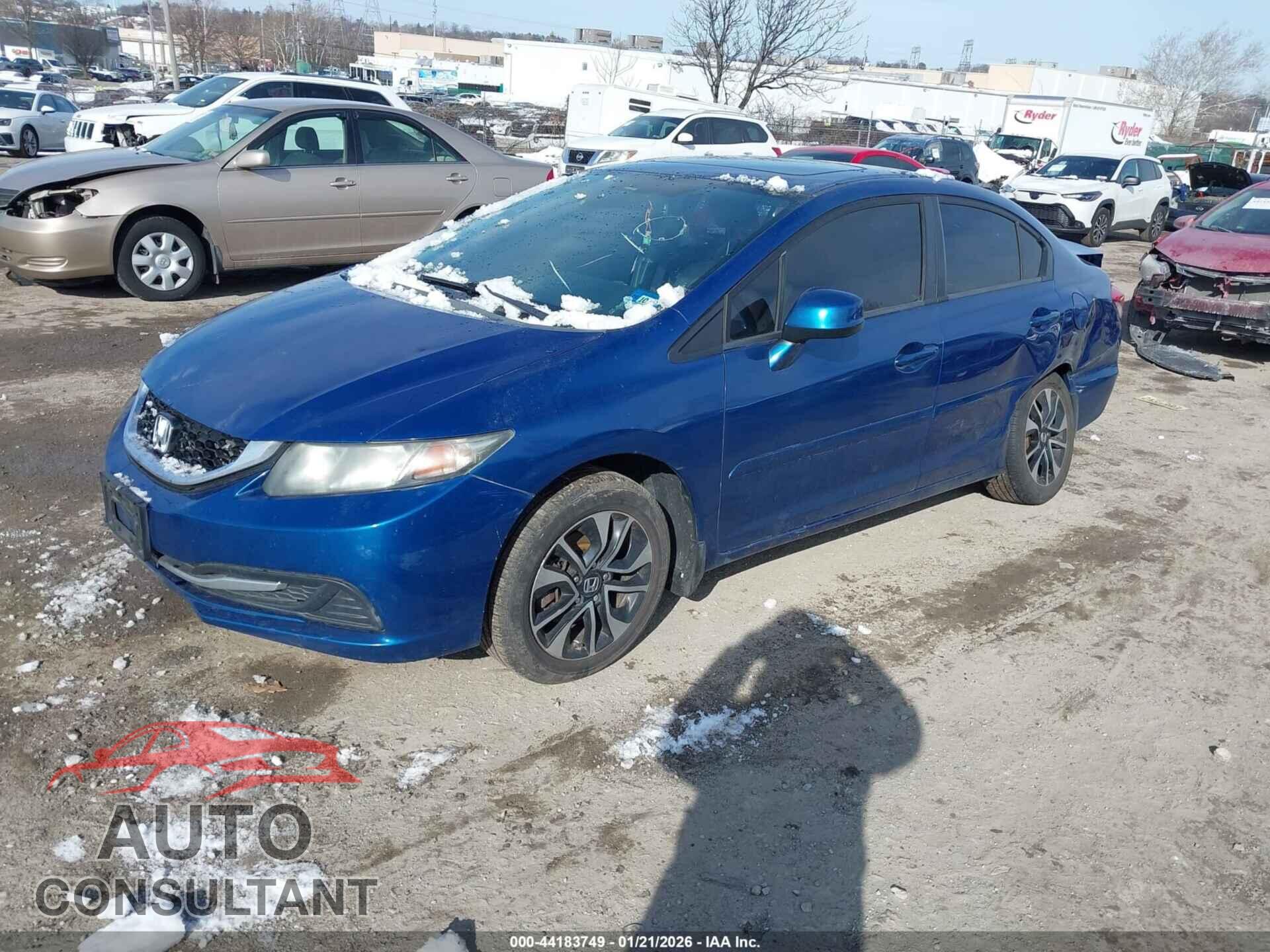 HONDA CIVIC 2013 - 19XFB2F82DE287769