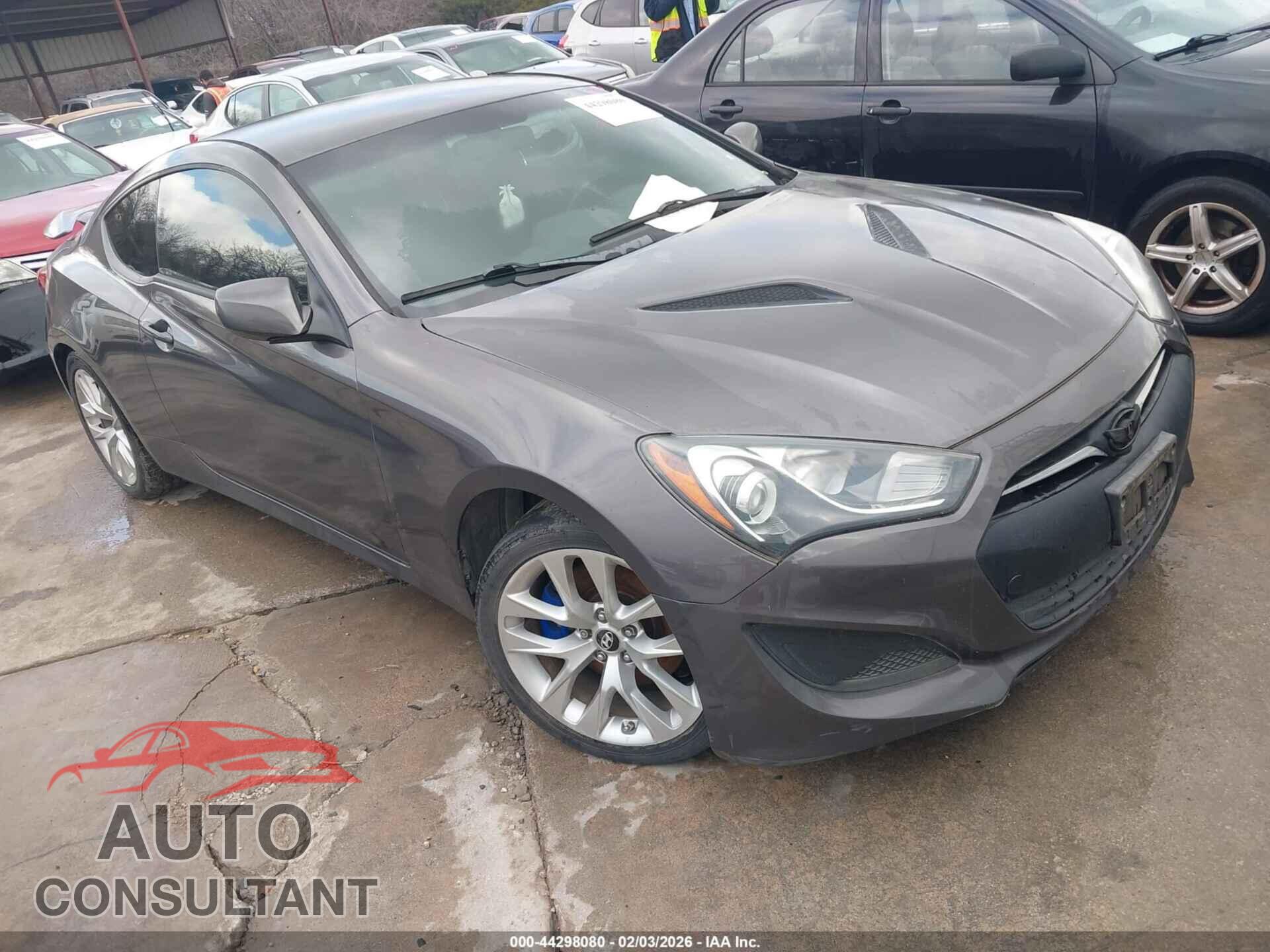 HYUNDAI GENESIS 2013 - KMHHT6KD9DU082012