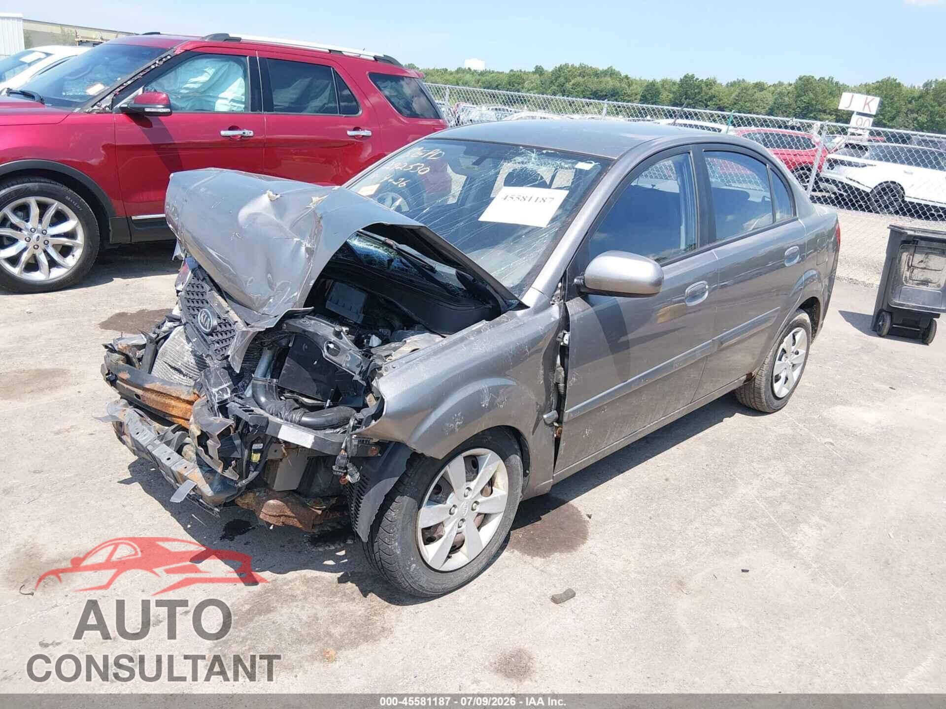 KIA RIO 2010 - KNADH4A33A6635803