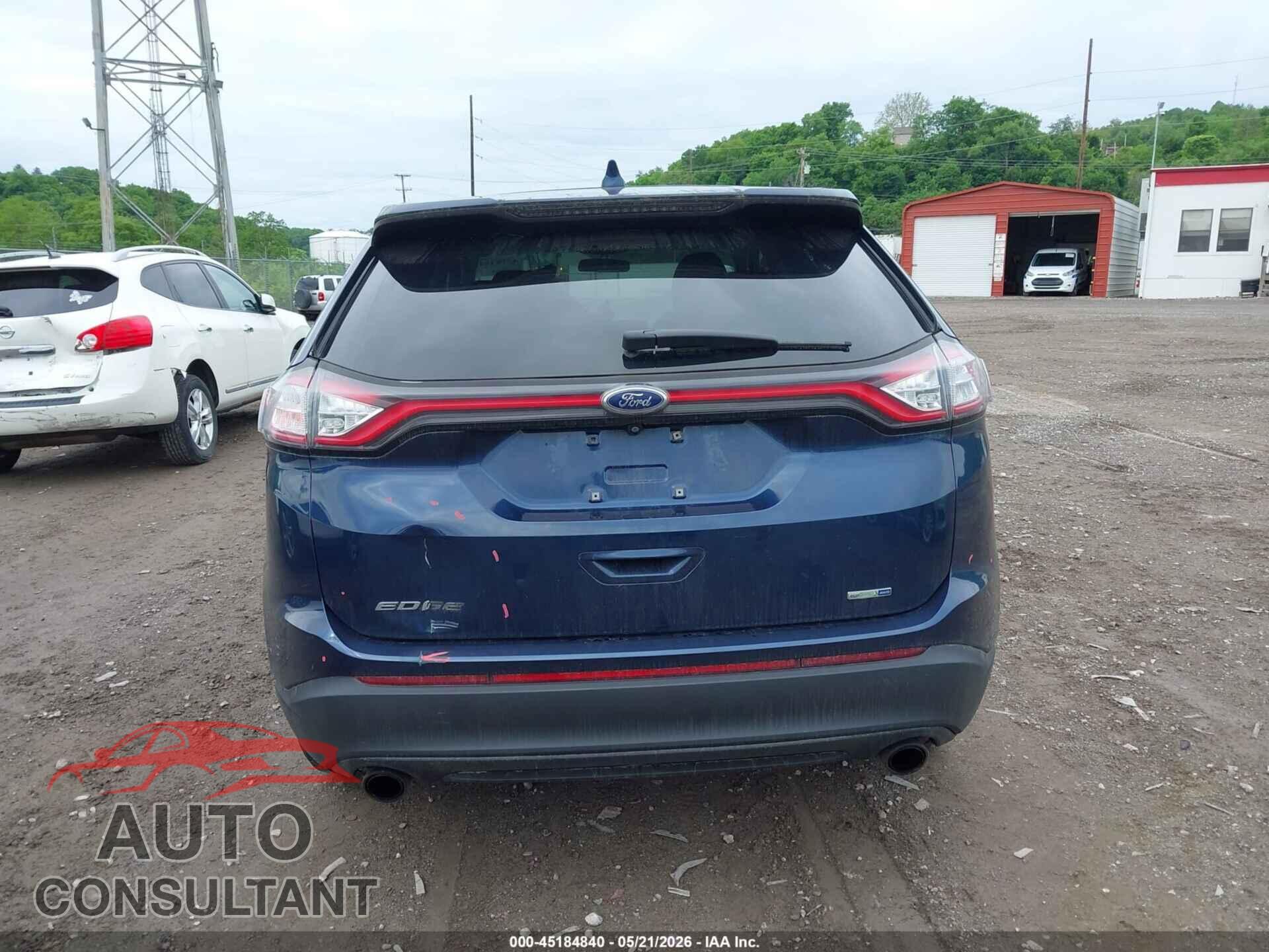 FORD EDGE 2017 - 2FMPK4G96HBC48182