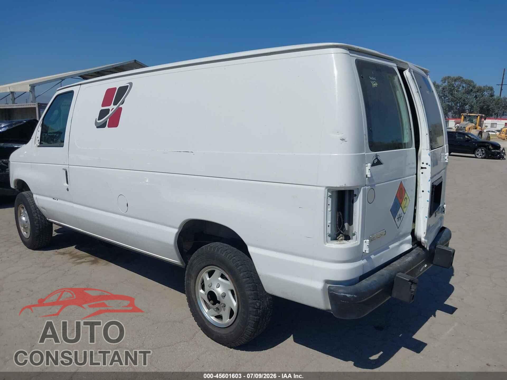 FORD E-250 2012 - 1FTNE2EW2CDA40805