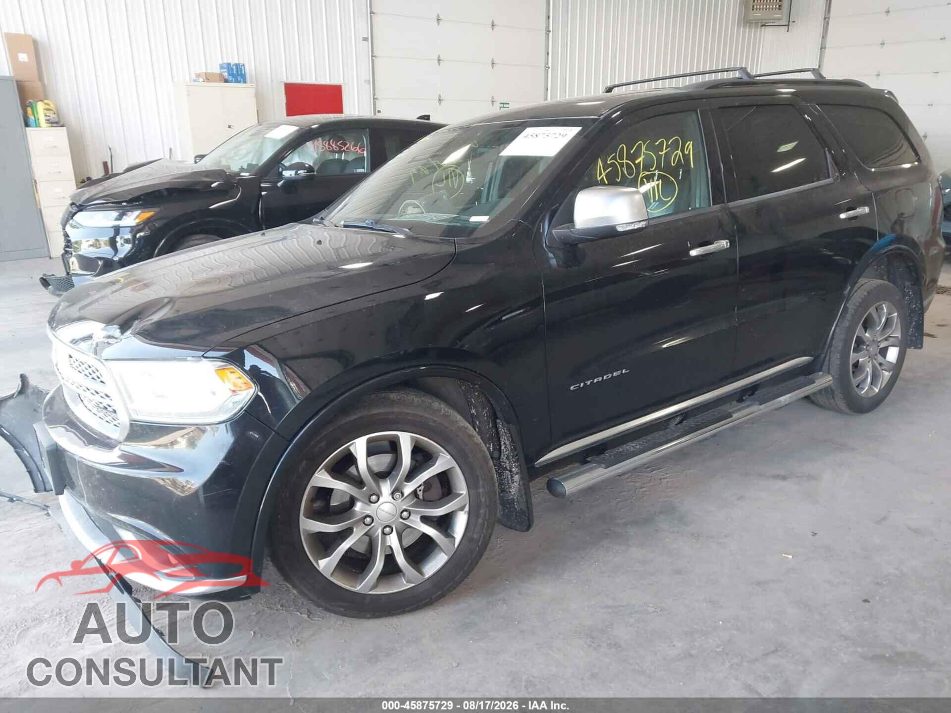DODGE DURANGO 2017 - 1C4SDJET9HC881054