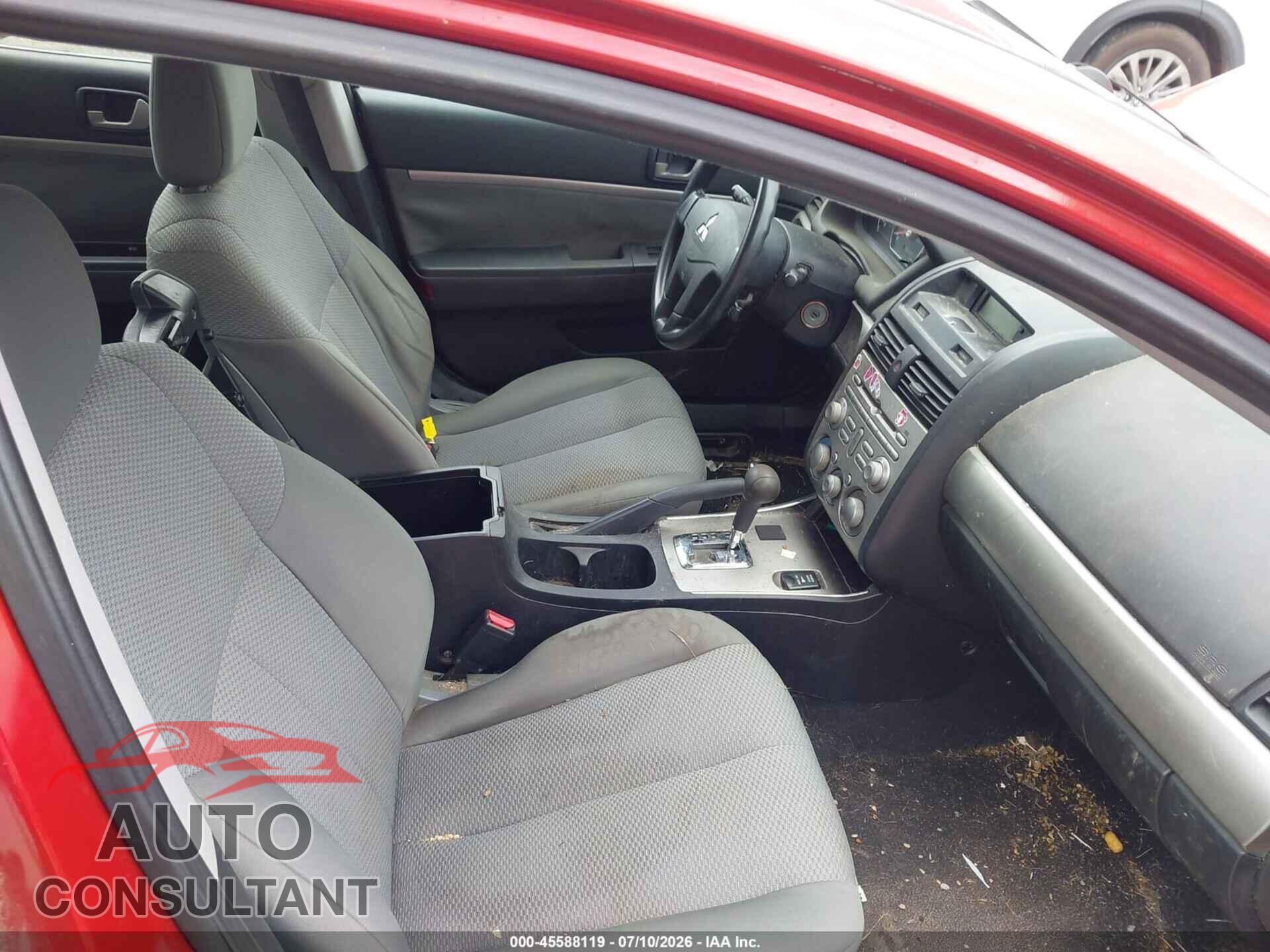 MITSUBISHI GALANT 2010 - 4A32B2FF7AE010911