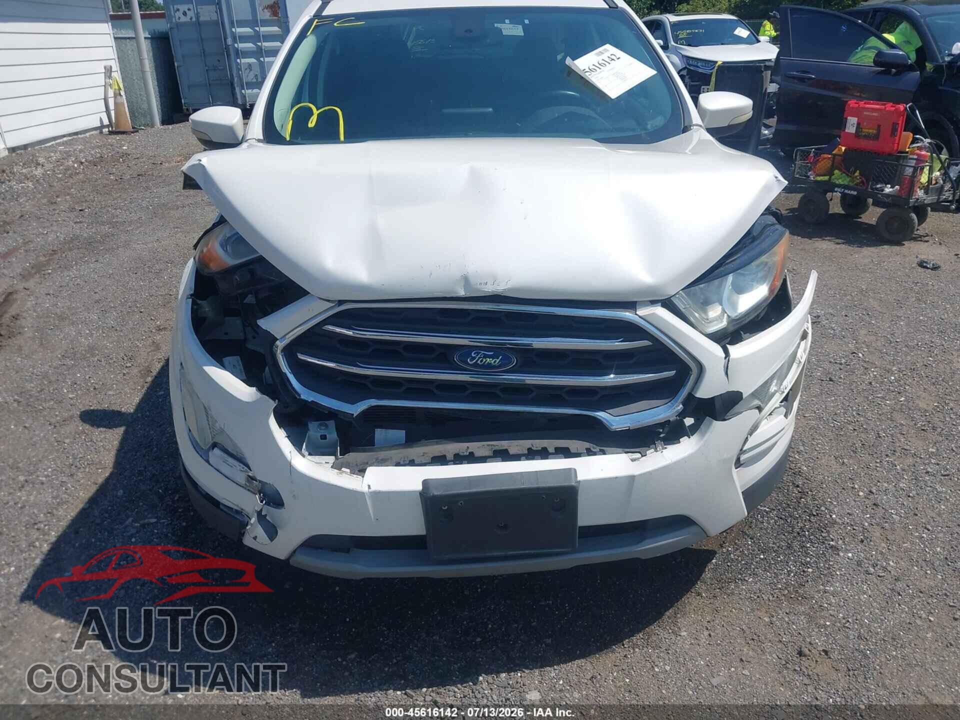 FORD ECOSPORT 2019 - MAJ6S3KL2KC262994