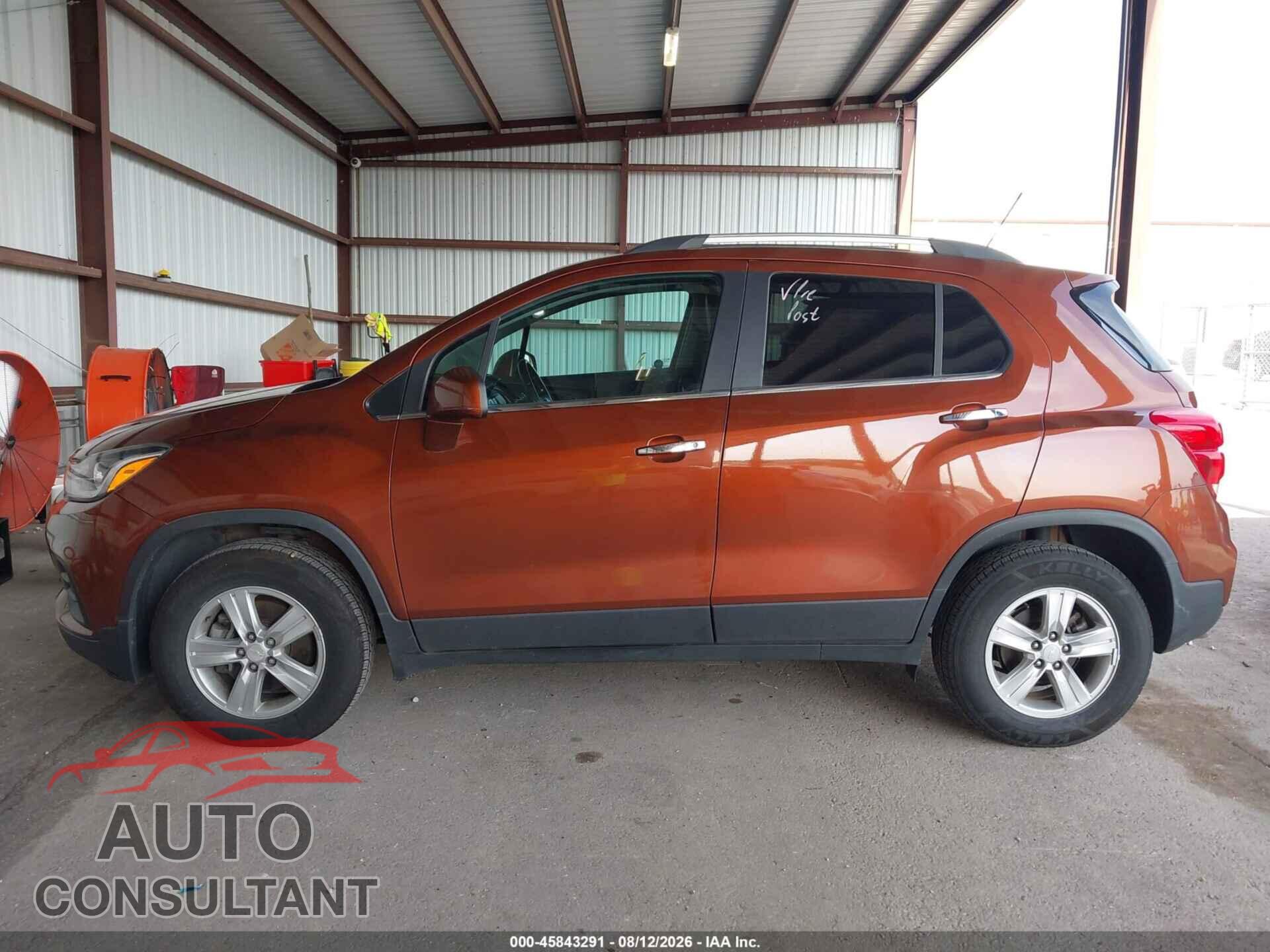 CHEVROLET TRAX 2019 - 3GNCJPSB0KL227610
