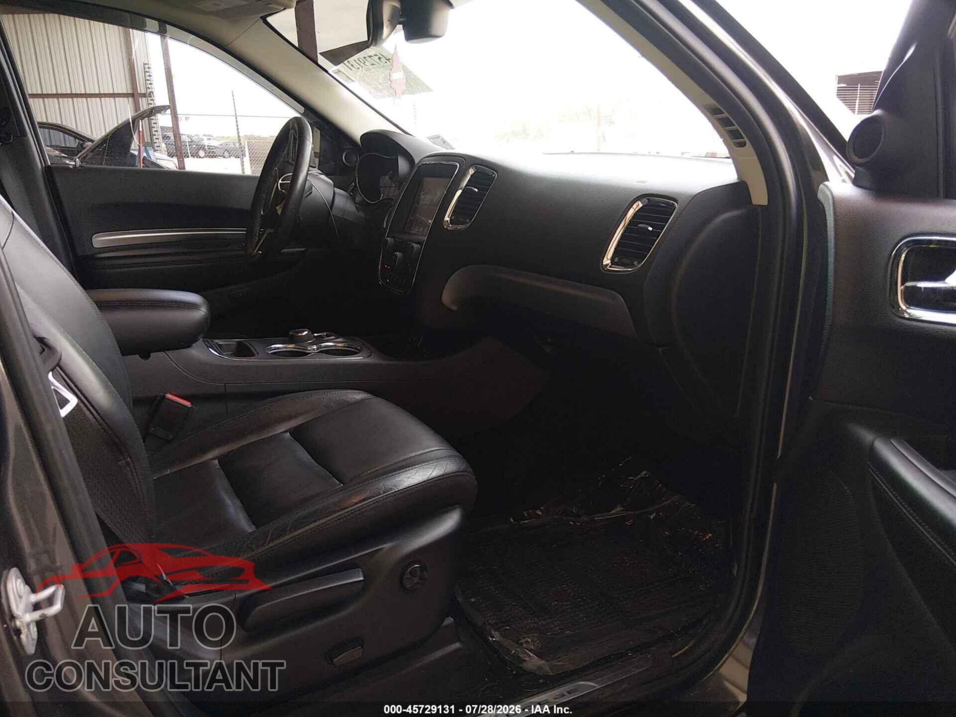 DODGE DURANGO 2017 - 1C4RDHDGXHC869507