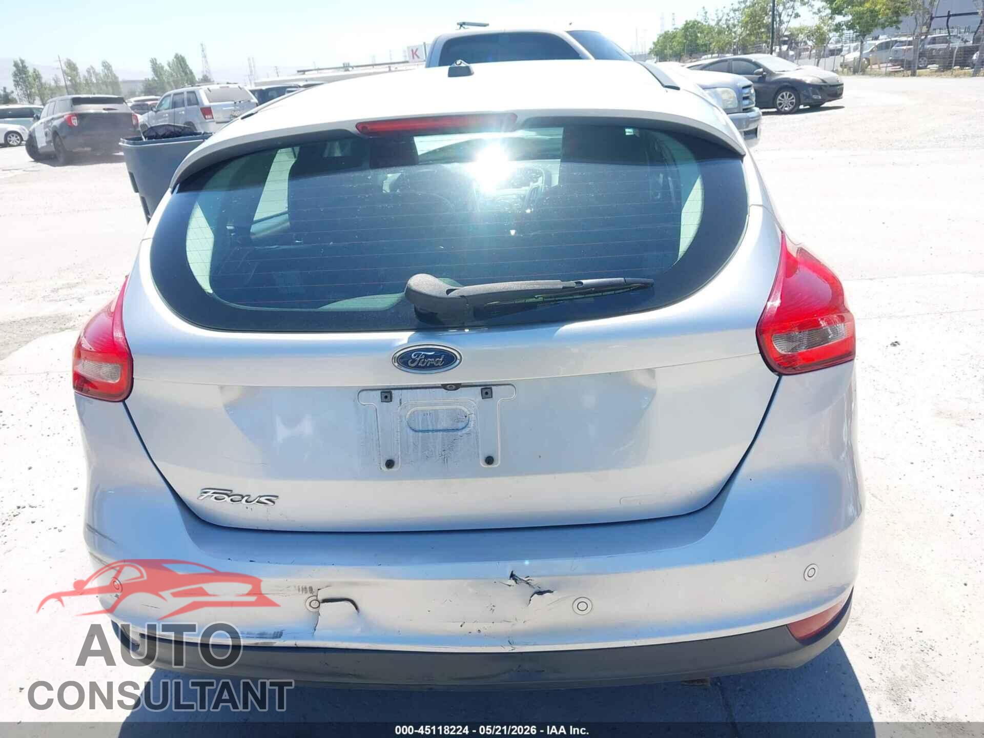 FORD FOCUS 2016 - 1FADP3K29GL304441