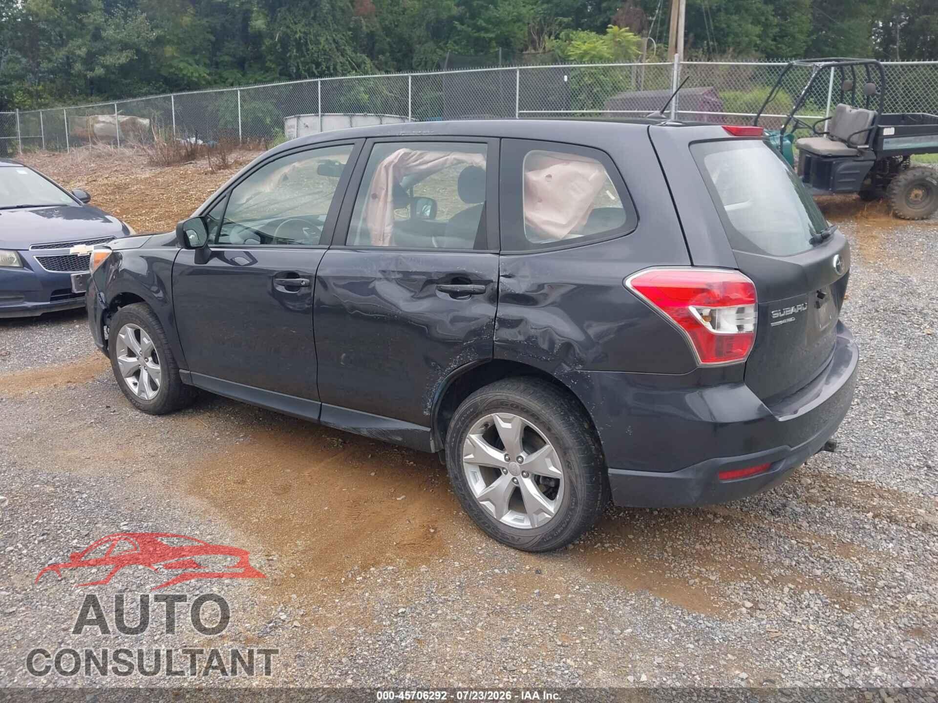 SUBARU FORESTER 2014 - JF2SJAAC2EH441658