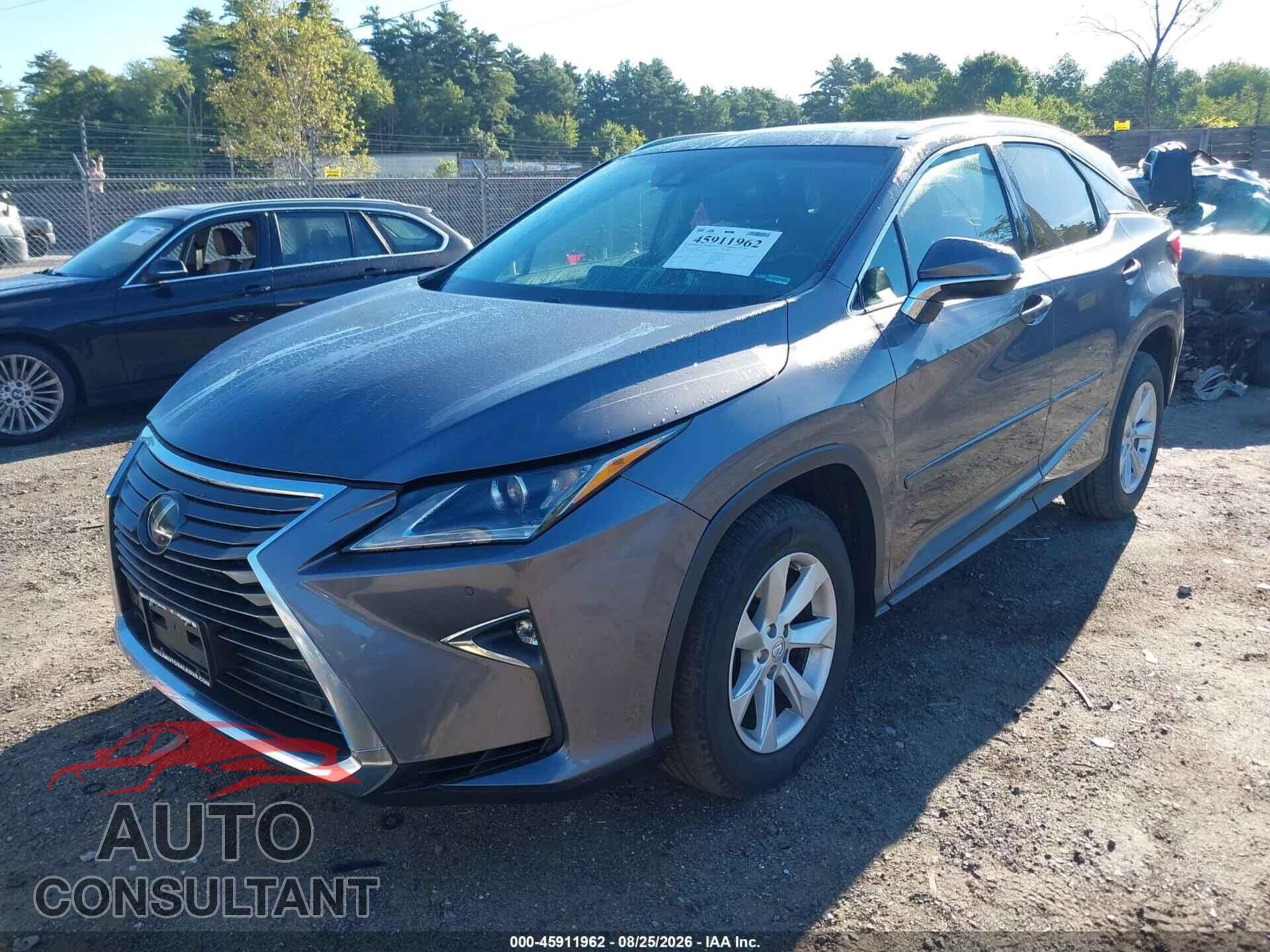 LEXUS RX 350 2017 - 2T2BZMCA6HC123745