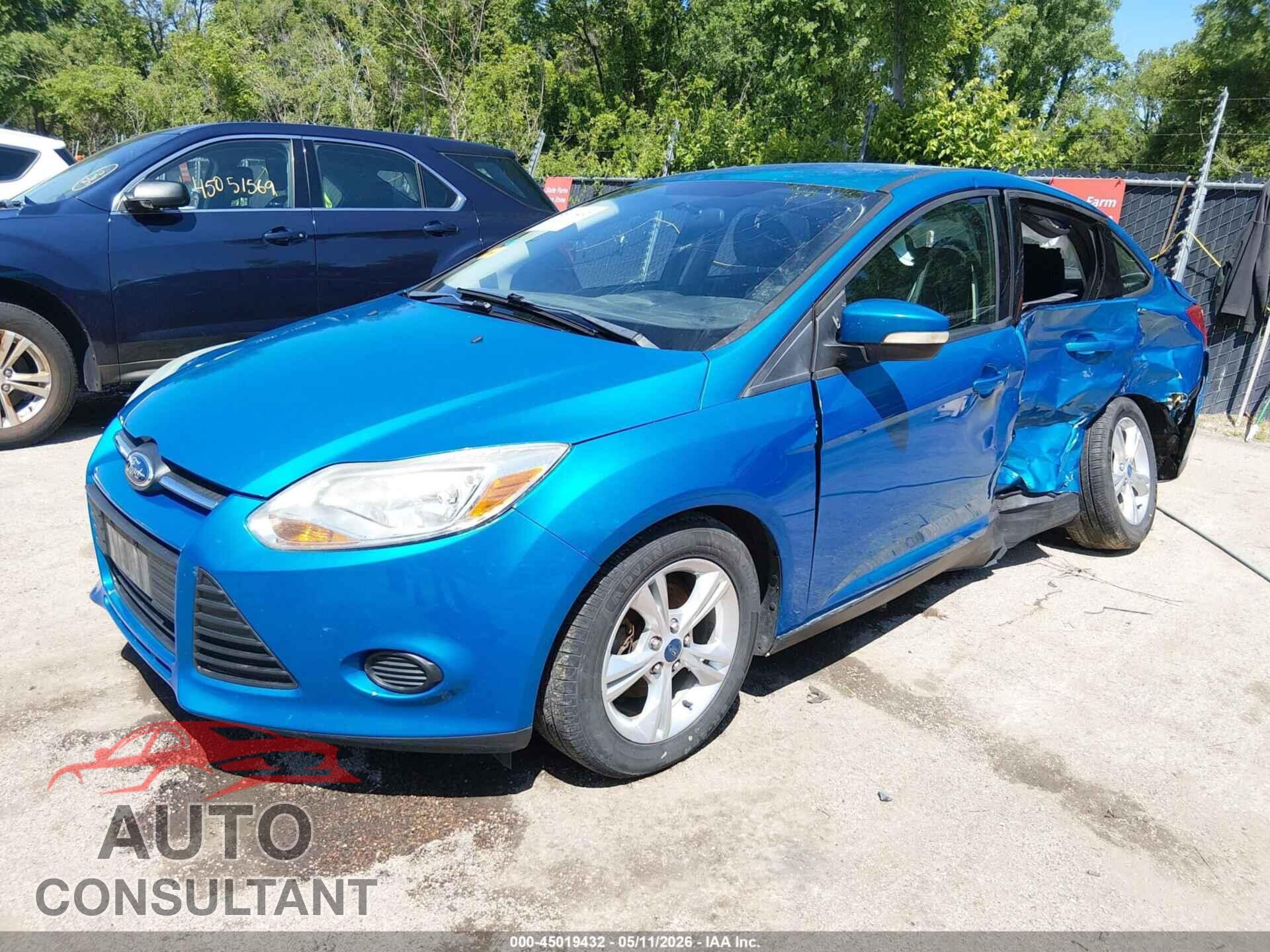 FORD FOCUS 2013 - 1FADP3F23DL123762