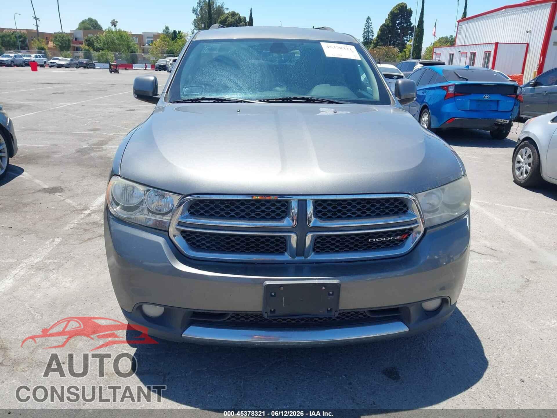 DODGE DURANGO 2012 - 1C4RDJDG8CC247651