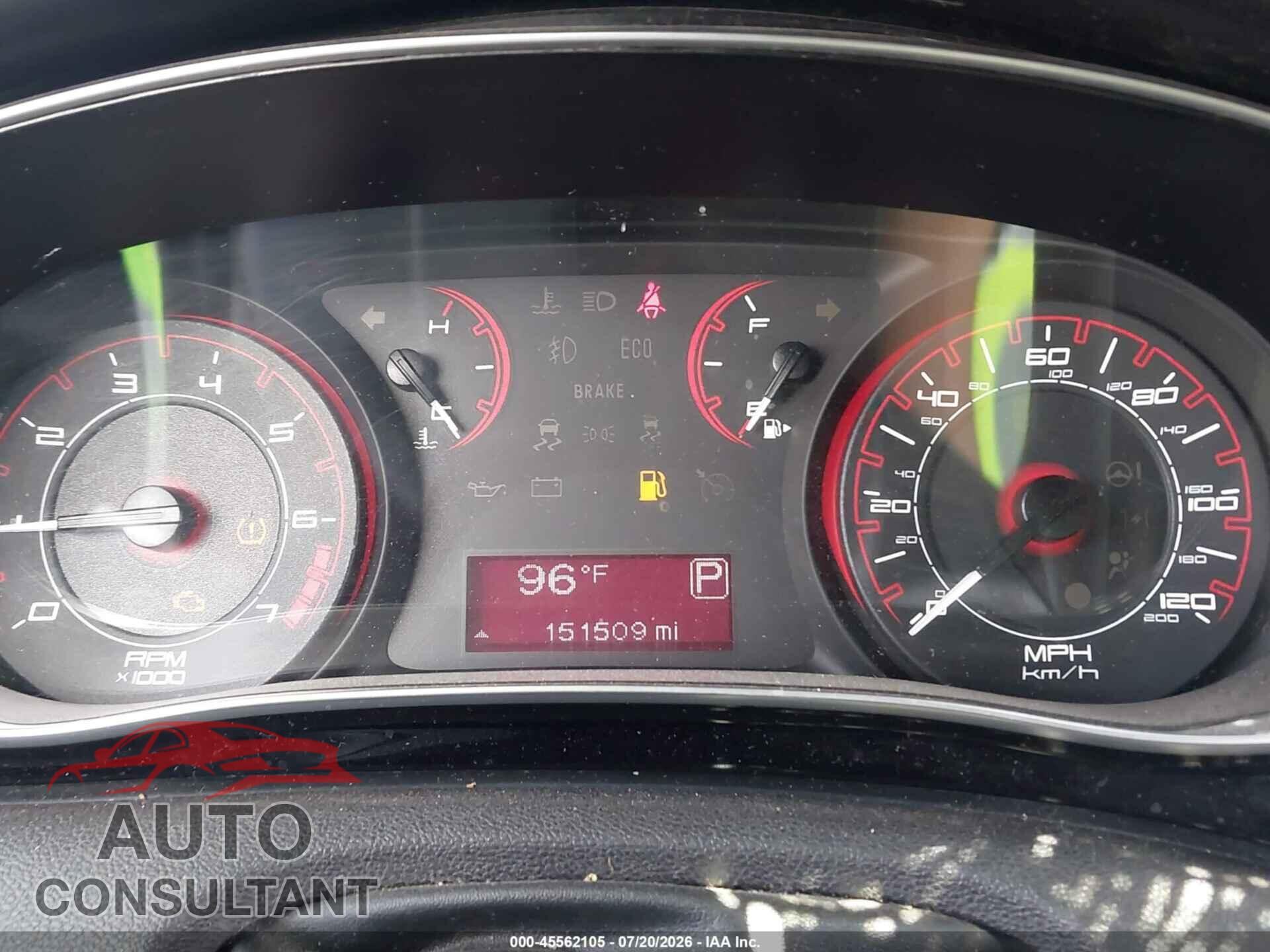 DODGE DART 2013 - 1C3CDFAA2DD345111
