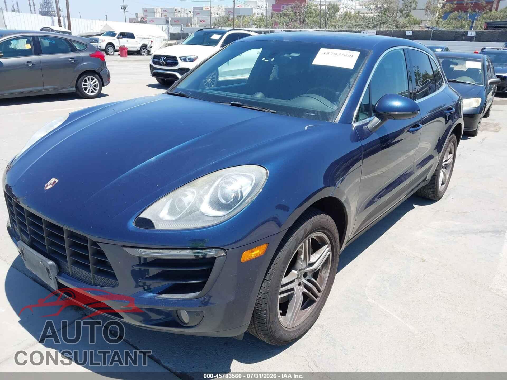 PORSCHE MACAN 2015 - WP1AB2A54FLB74115