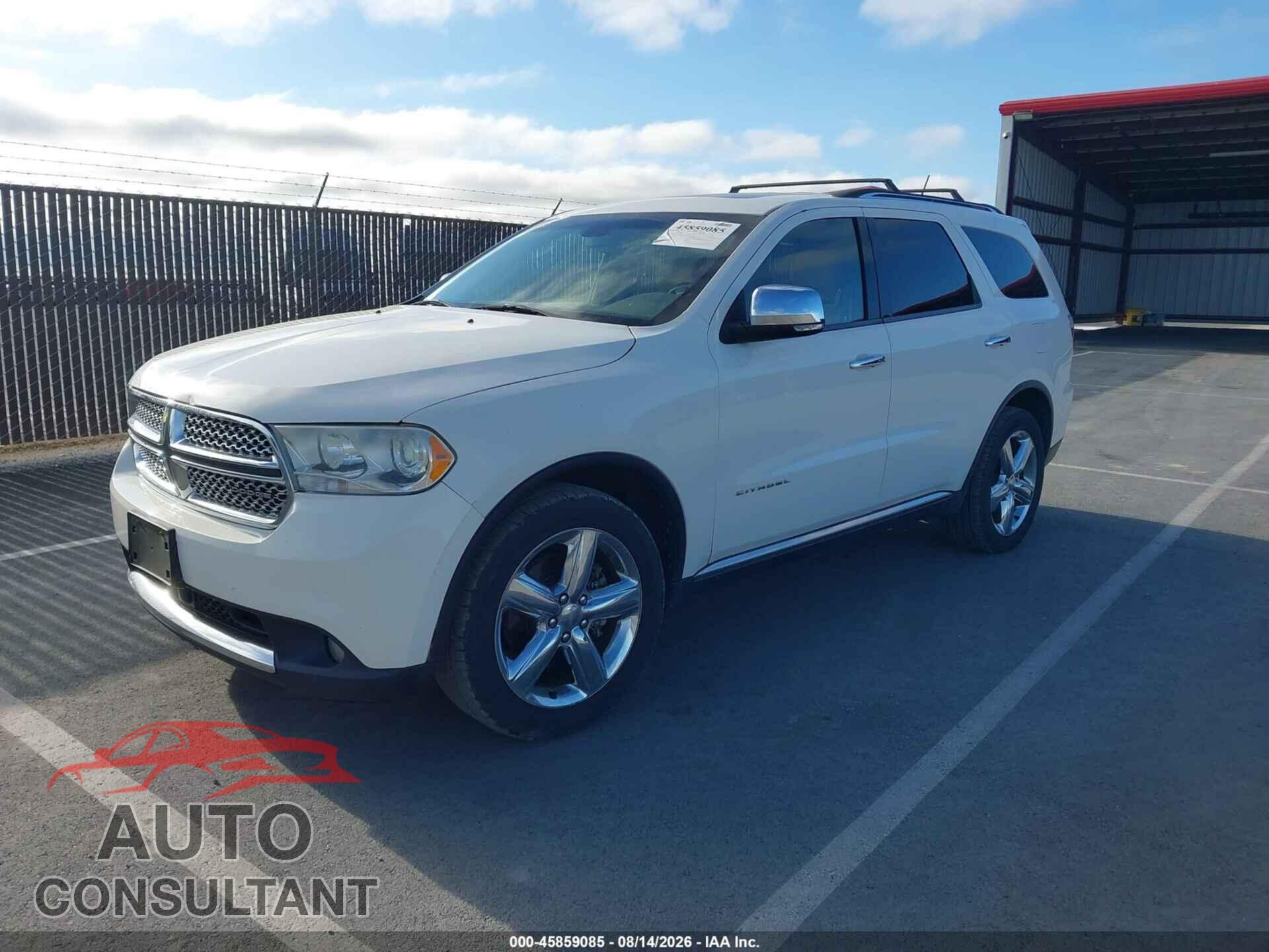 DODGE DURANGO 2011 - 1D4RE5GG4BC720575
