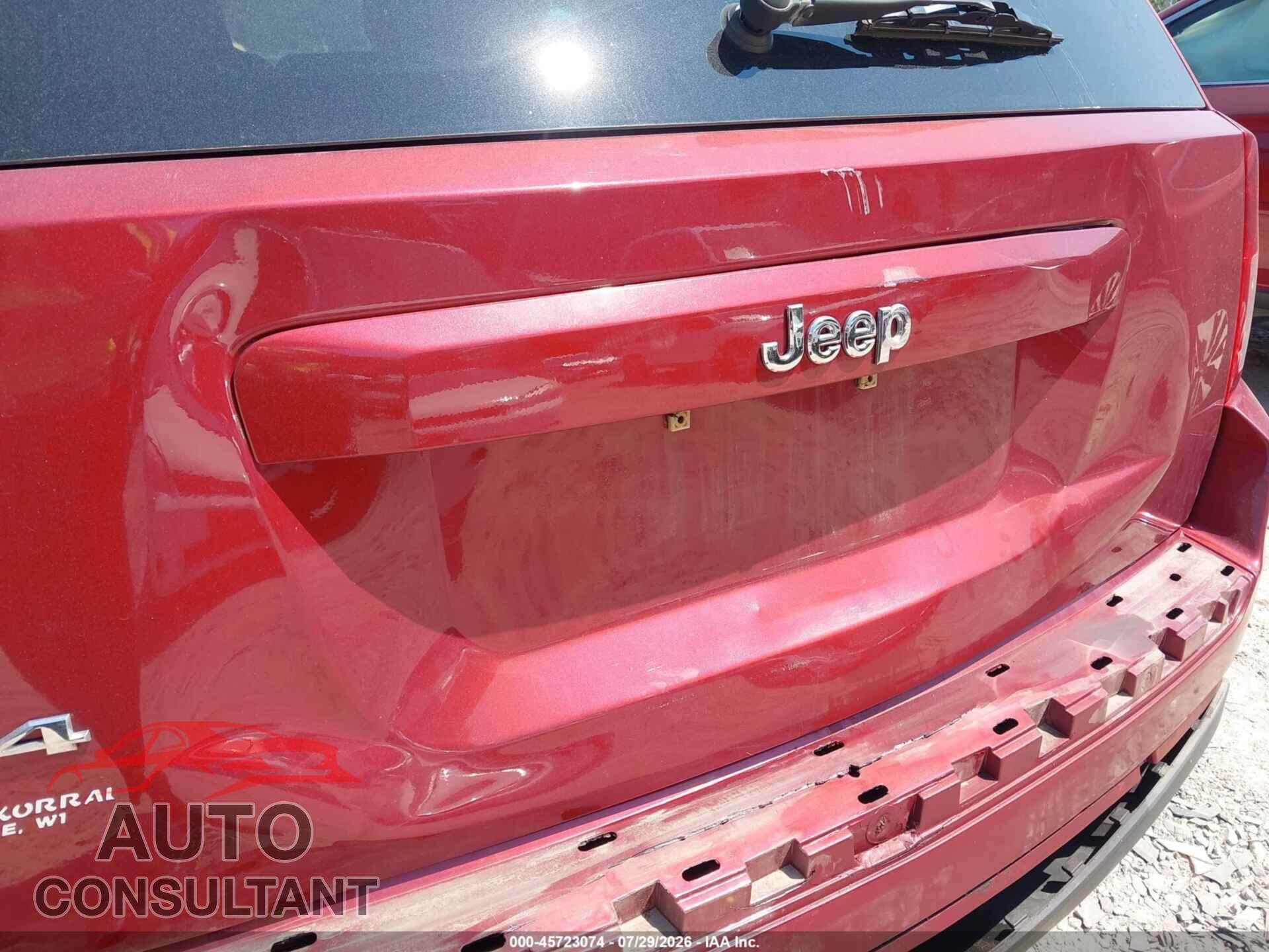 JEEP COMPASS 2012 - 1C4NJDBBXCD524844