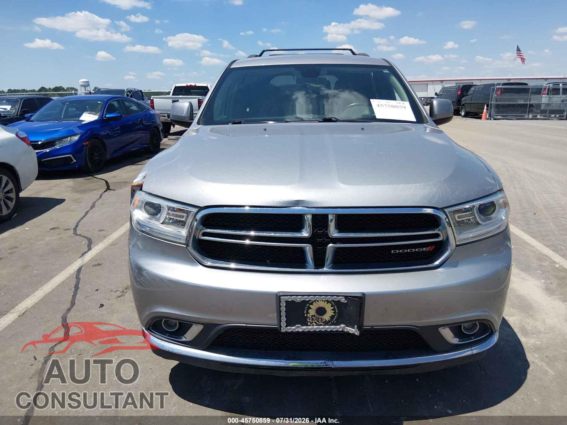 DODGE DURANGO 2020 - 1C4RDJAG1LC330083