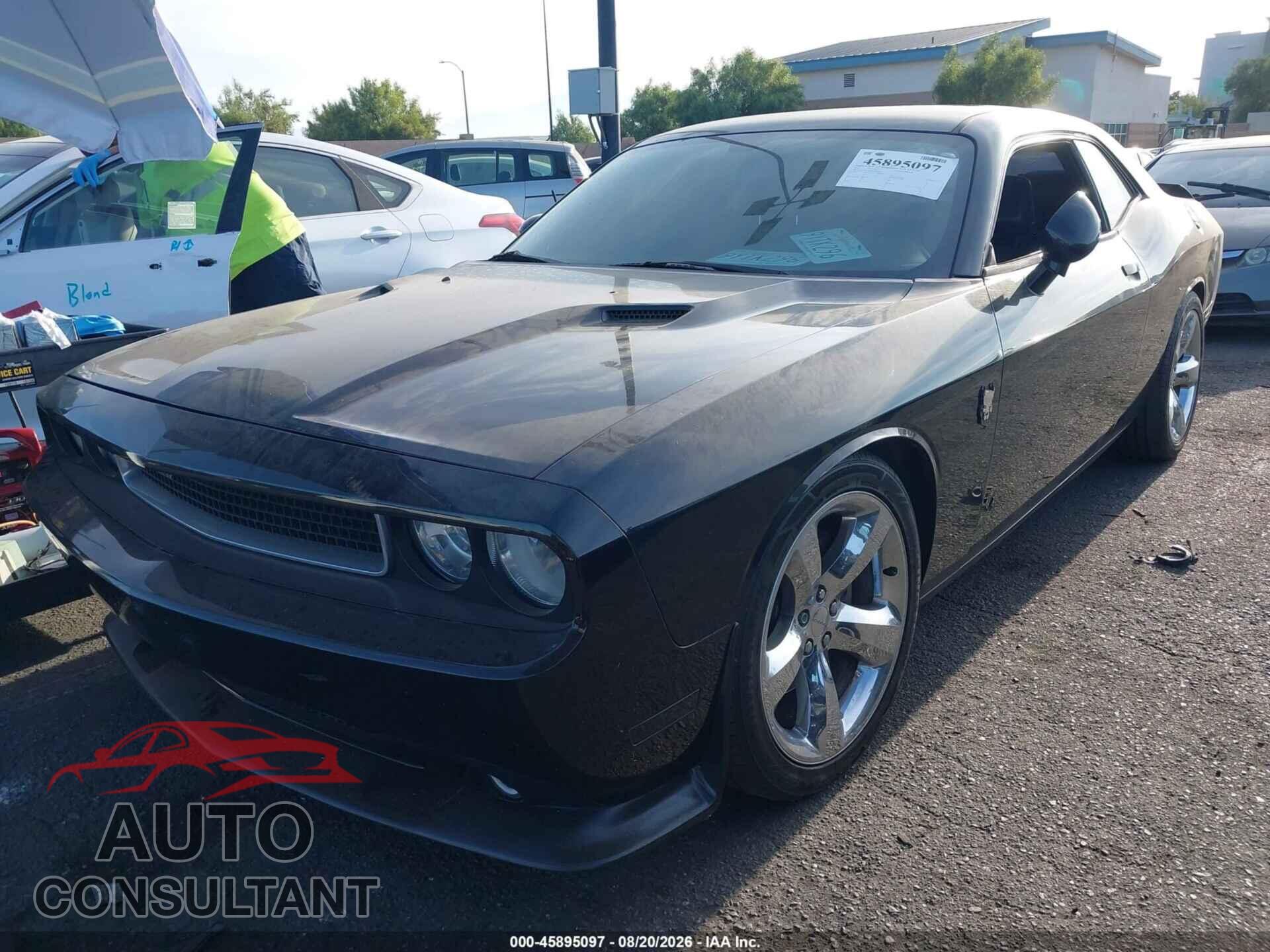 DODGE CHALLENGER 2012 - 2C3CDYAG0CH186848